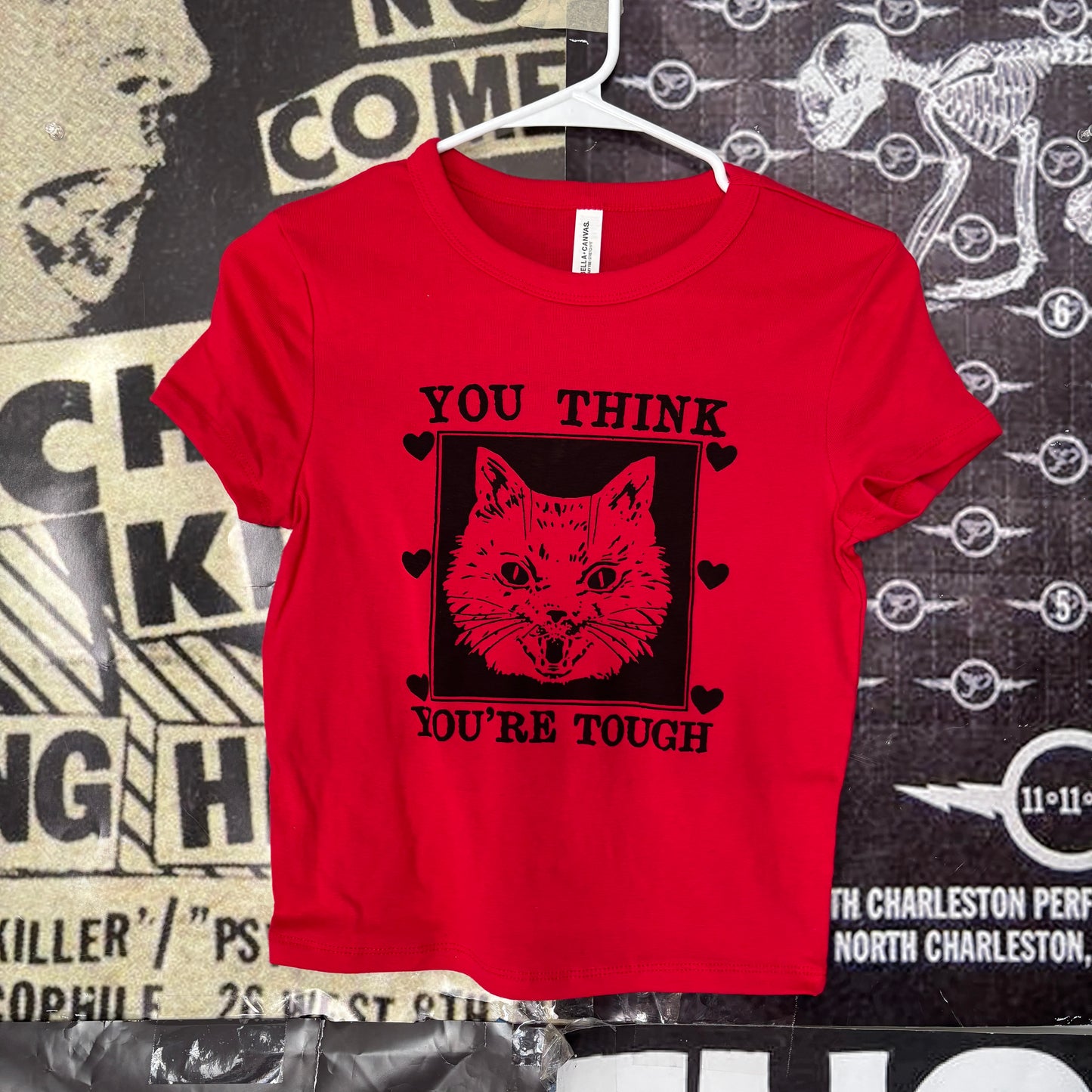 You’re tough red baby tee