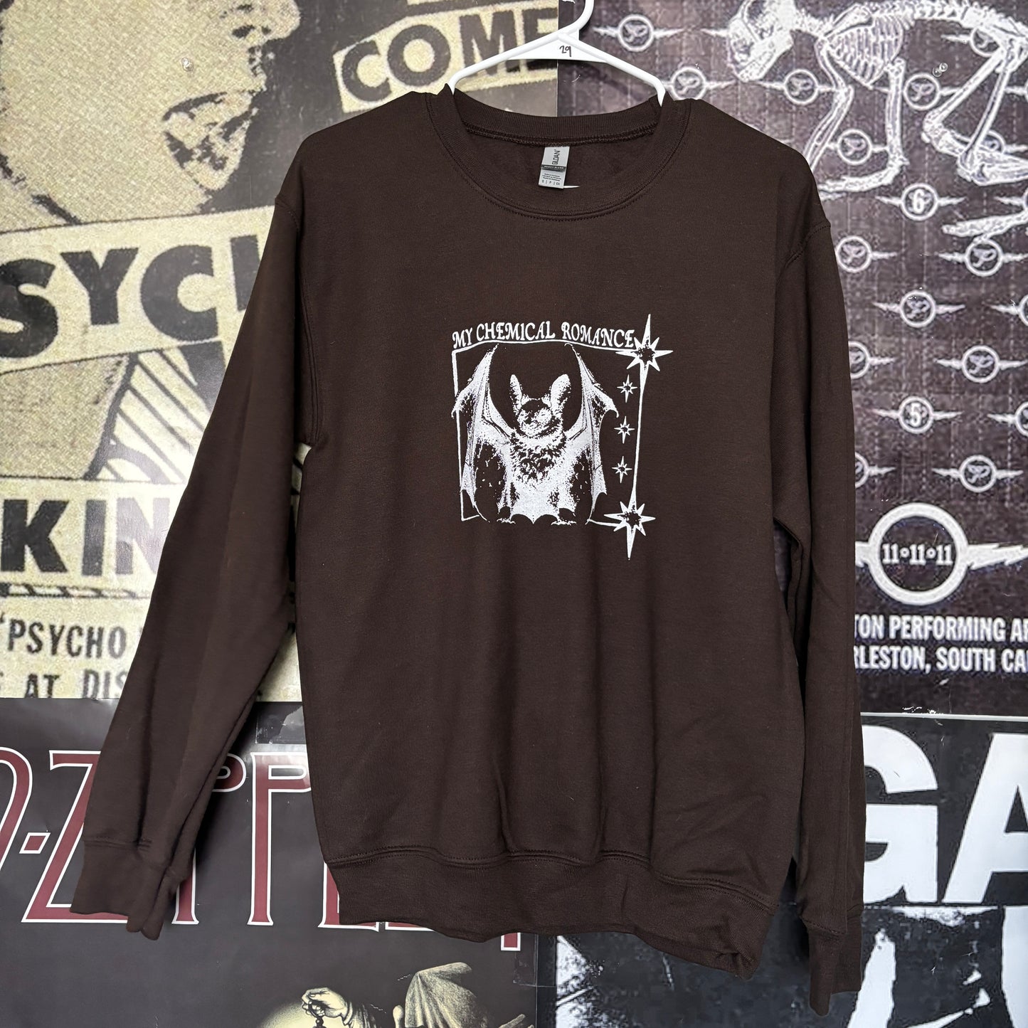 My chemical romance brown sweatshirt SM/MED
