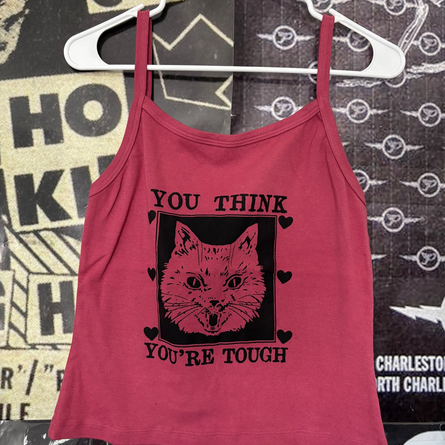 Tough cat red baby tank LAR/XL