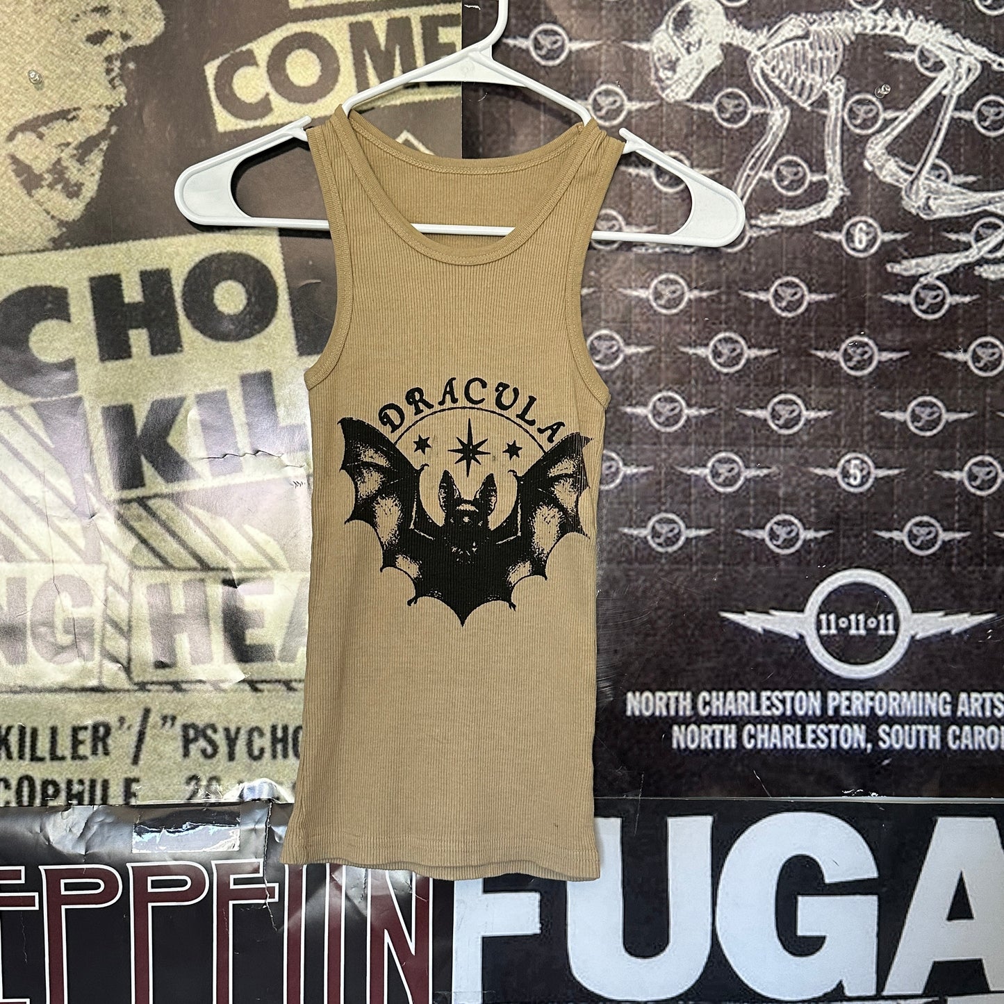 Dracula tan tank SM/MED