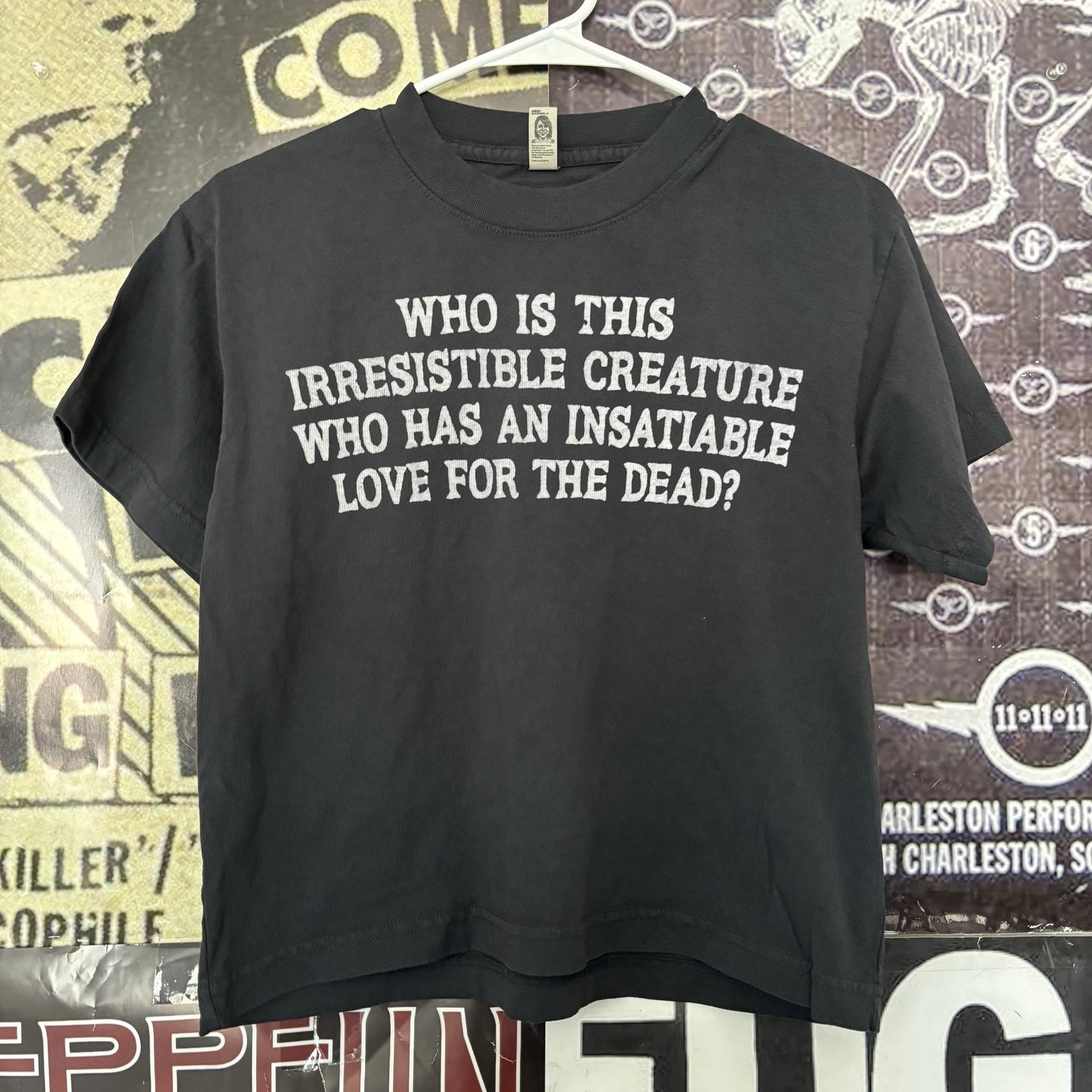 Living girl lyrics boxy black tee