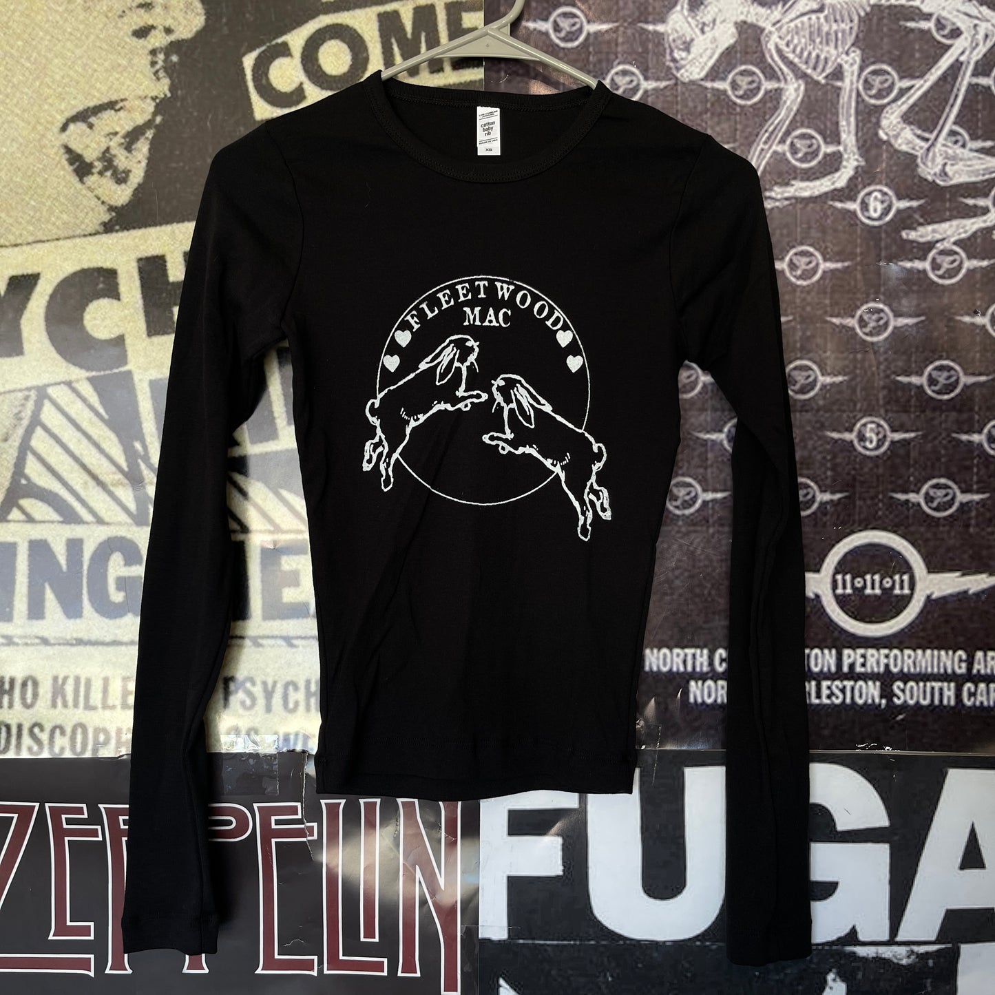 Fleetwood mac black baby long sleeve