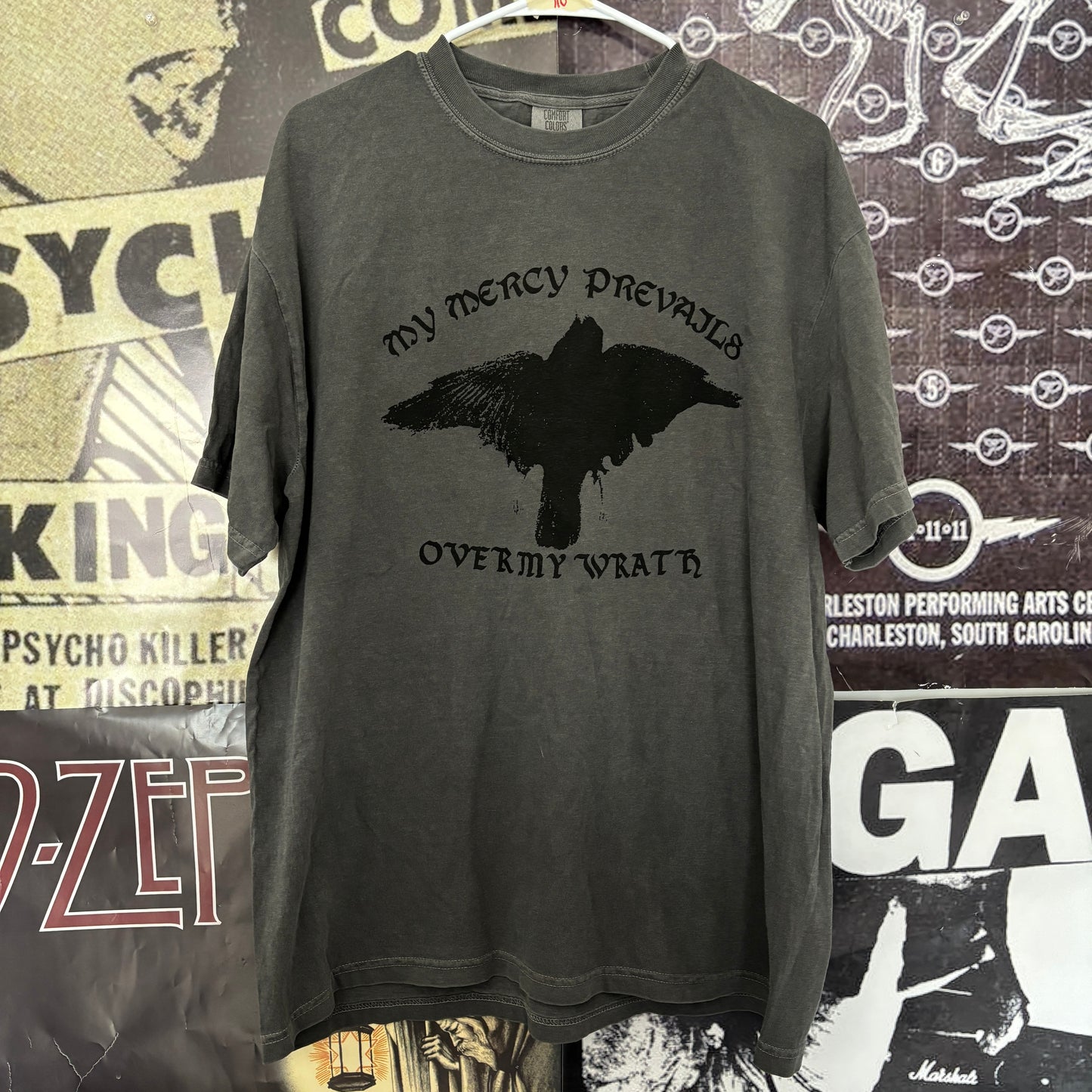 Walking dead mercy grey full size unisex tee