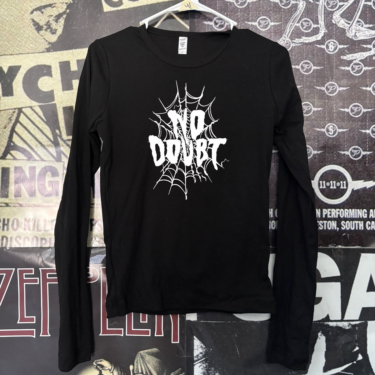 DOUBT black baby long sleeve