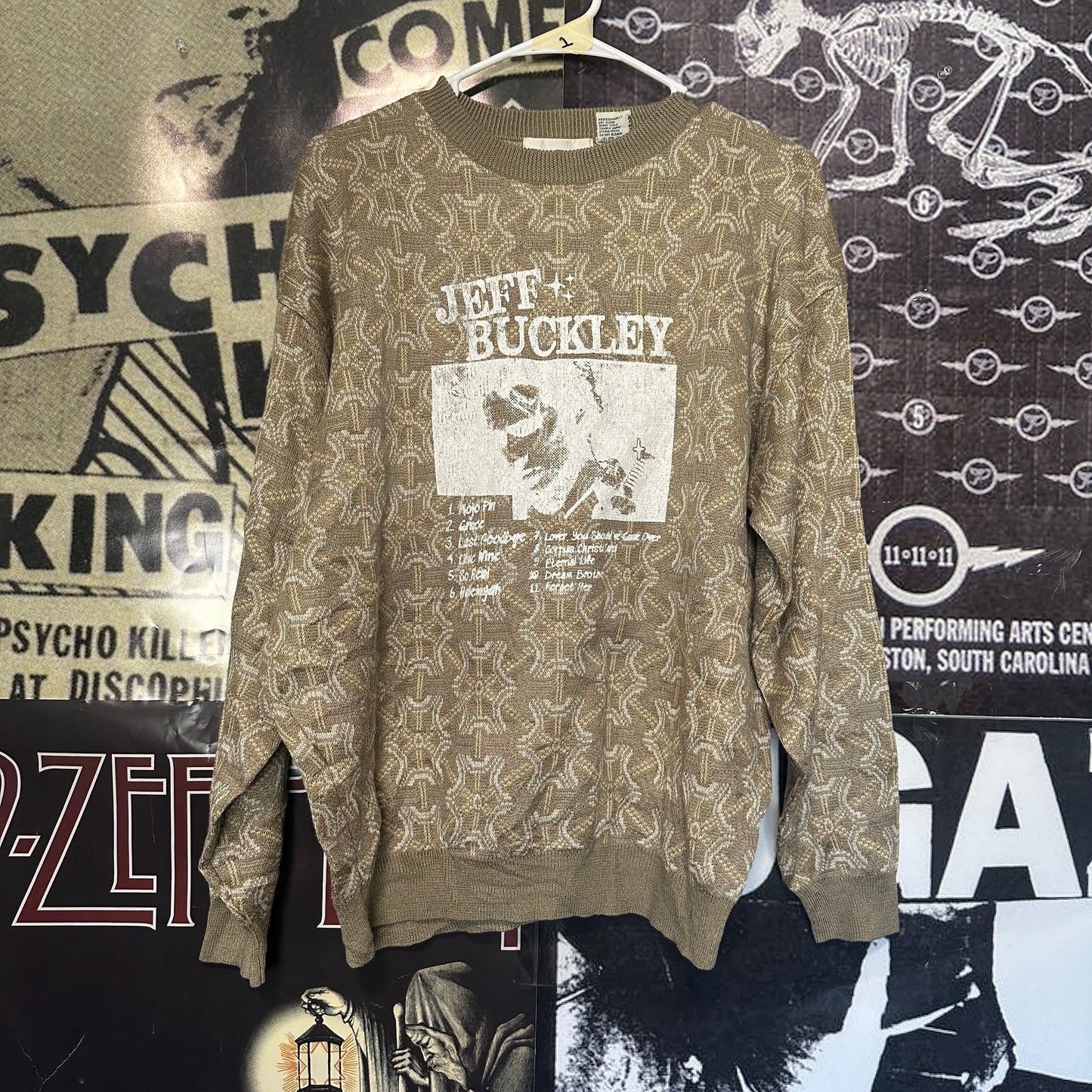 Jeff buckley sweater LAR/XL