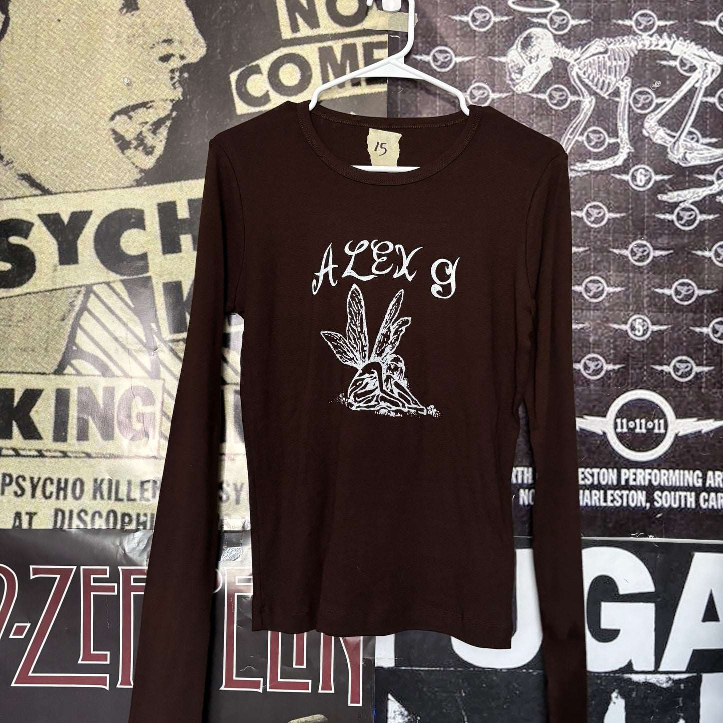 Alex g brown baby long sleeve LAR/XL