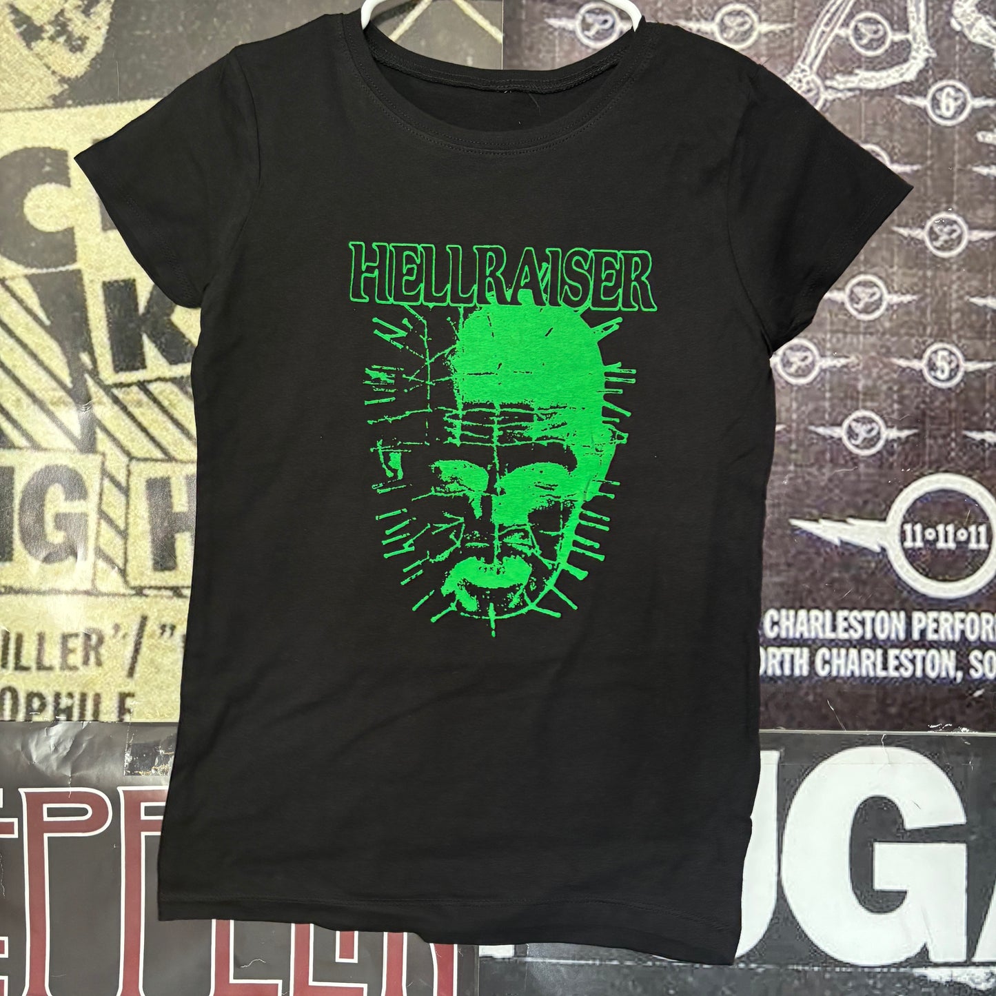 Hellraiser black/green black babydoll tee SM/MED