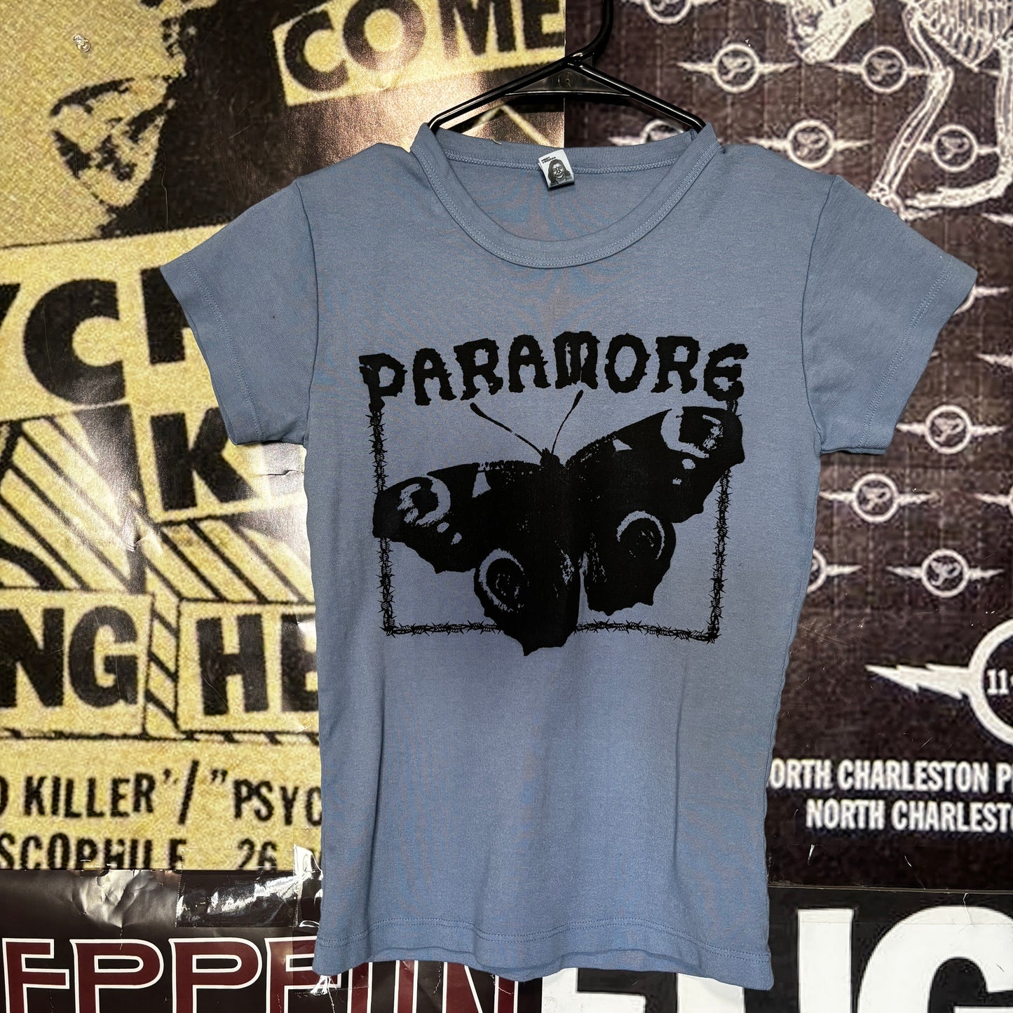 Paramore blue babydoll tee