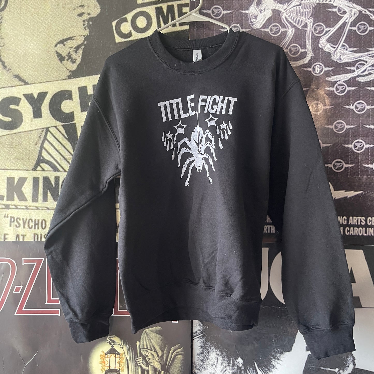 Title fight black sweatshirt