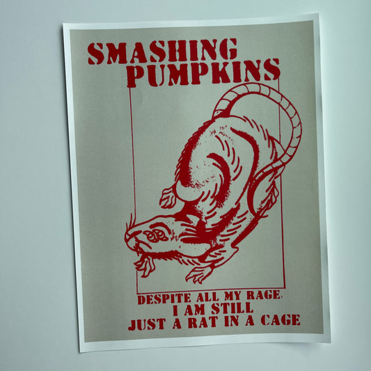 Smashing pumpkins poster