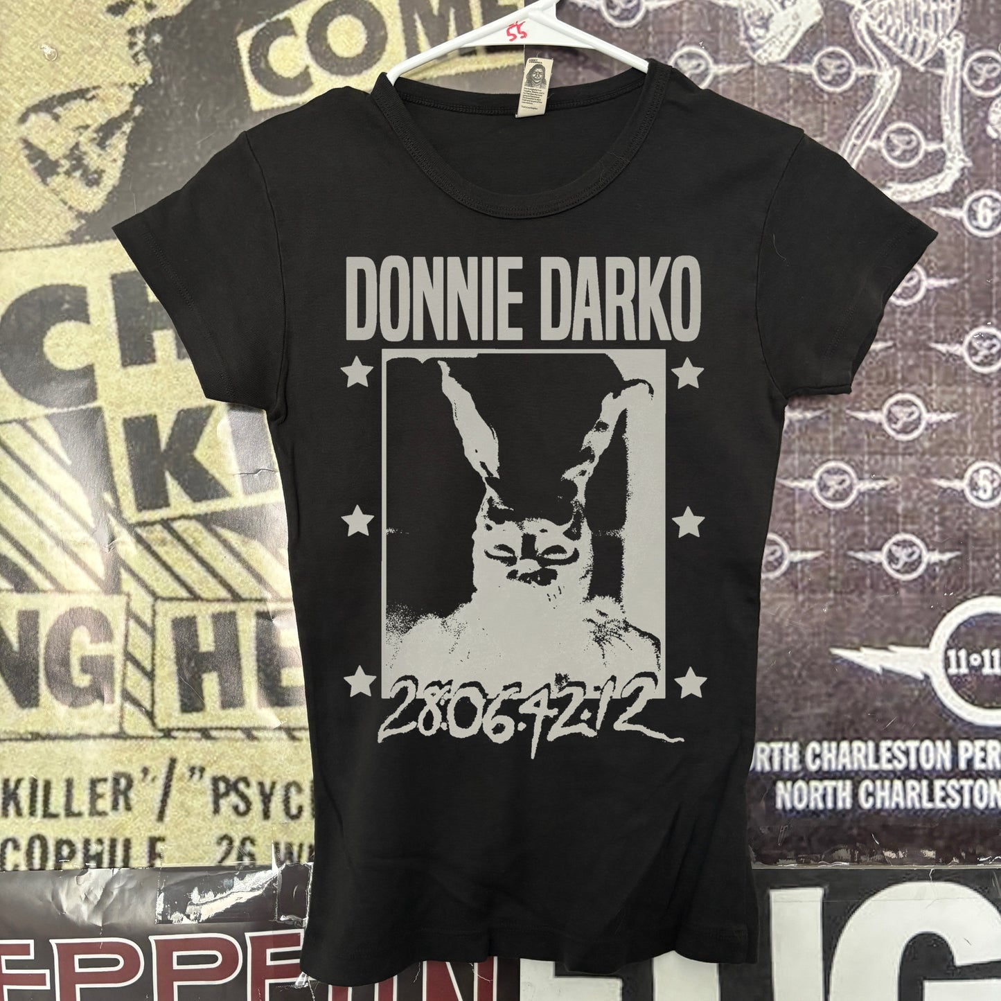 Donnie b&w babydoll tee