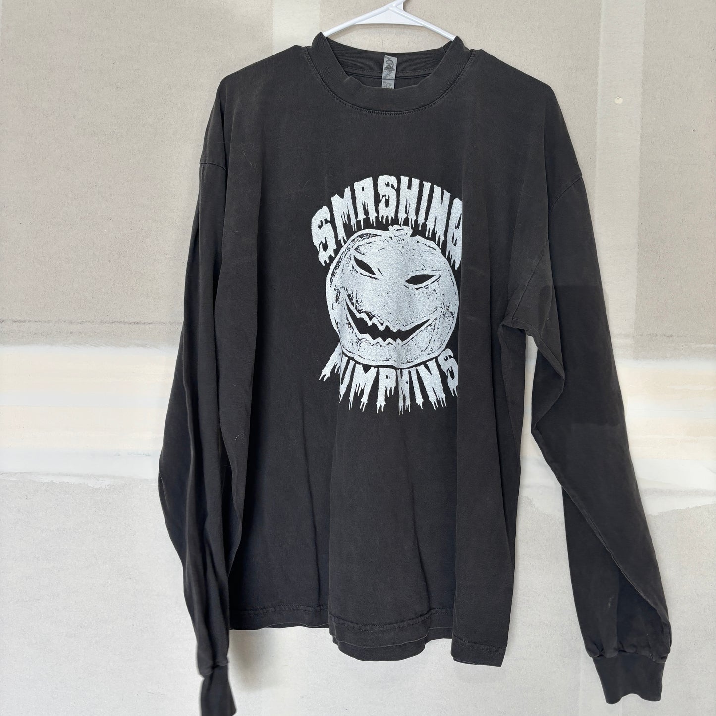 Smashing pumpkins dark grey unisex long sleeve XLARGE