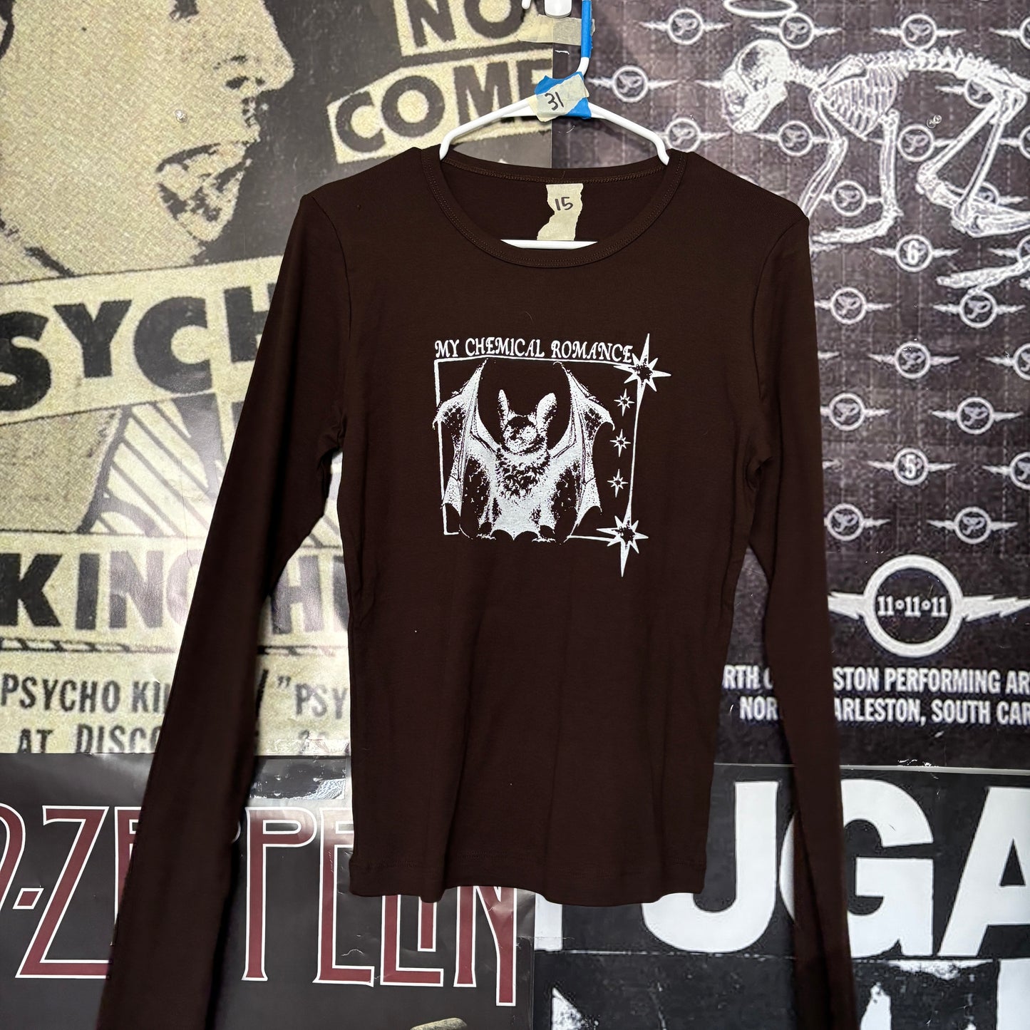 My chemical romance brown baby long sleeve LAR/XL