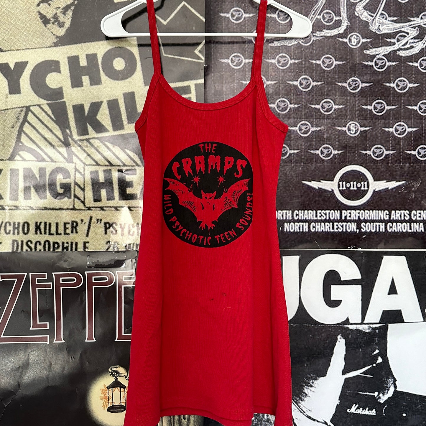 The cramps red tank dress