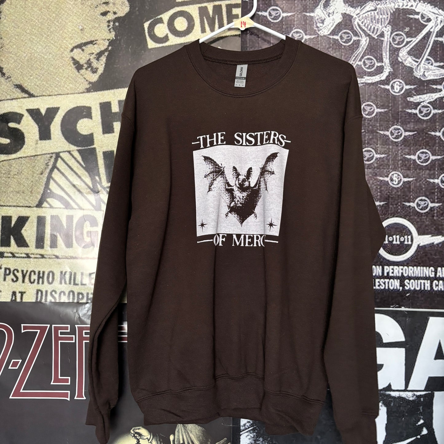 Sisters mercy brown sweatshirt SM/MED