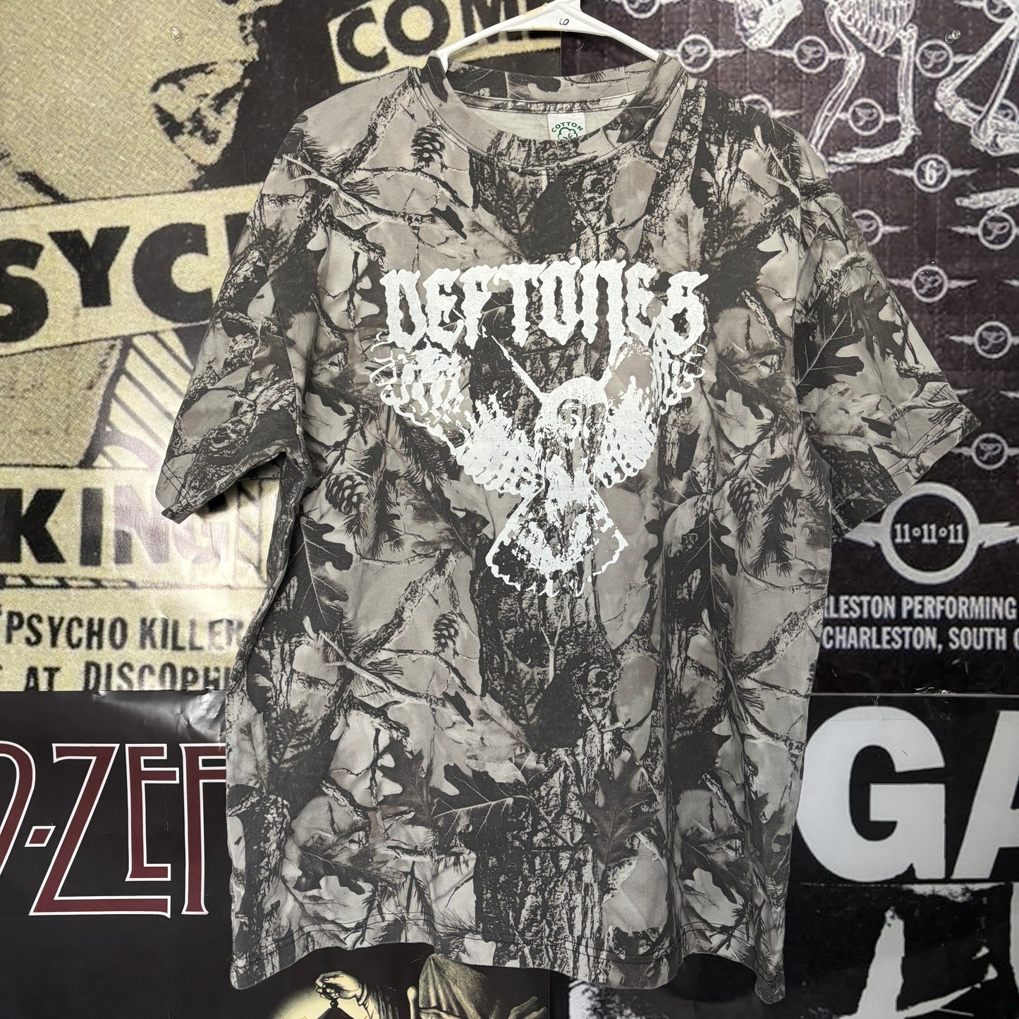 Deftones grey camo t-shirt