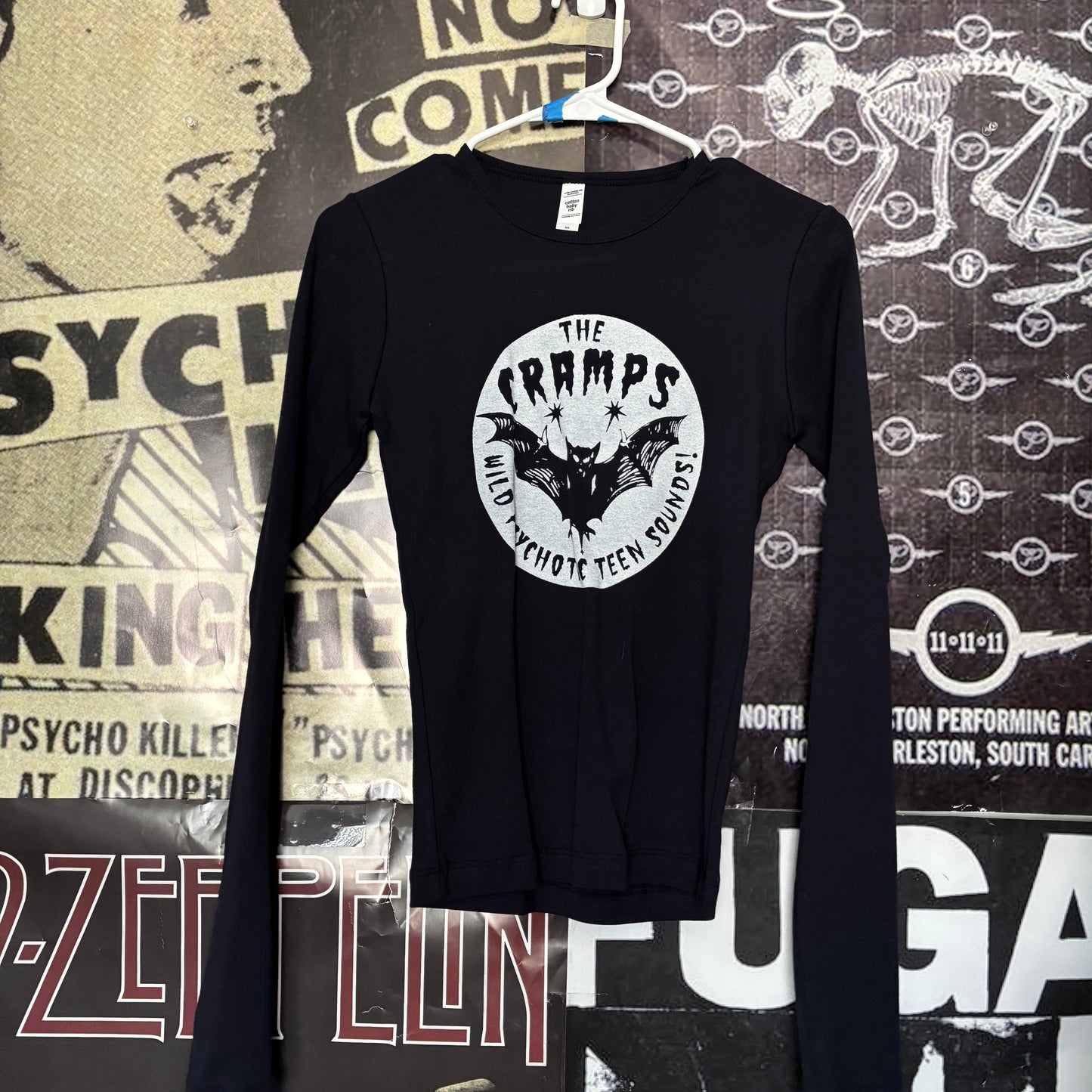 The cramps black baby long sleeve MED