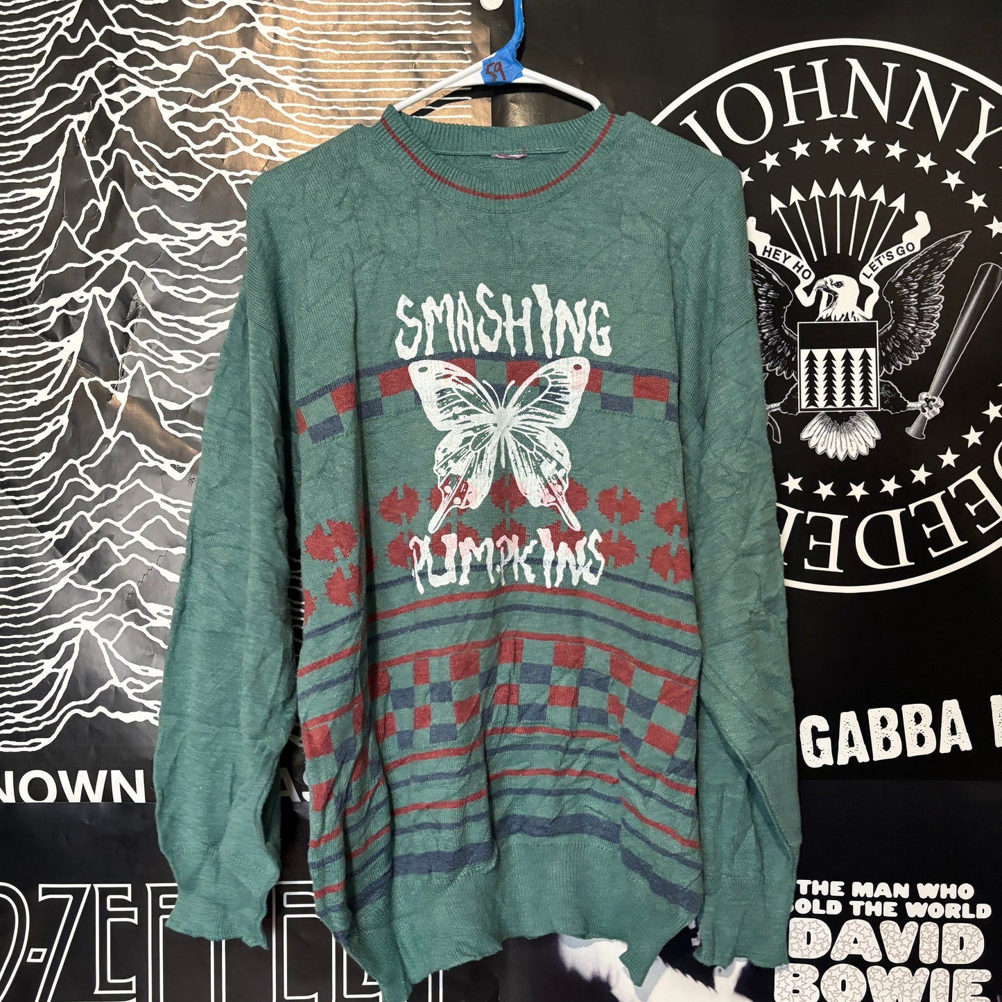 59 smashing pumpkins sweater LAR/XL