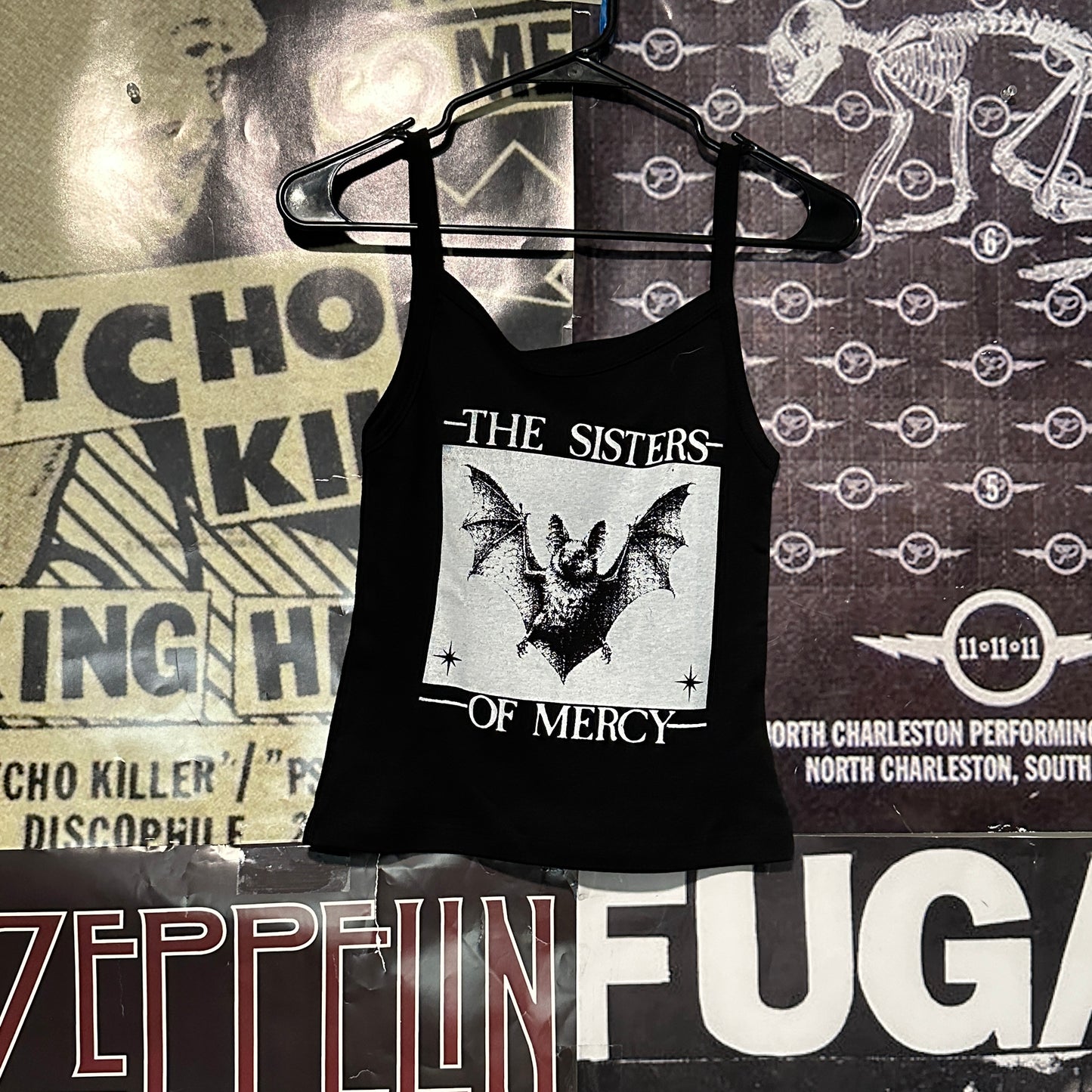 Sisters of mercy black/white baby tank