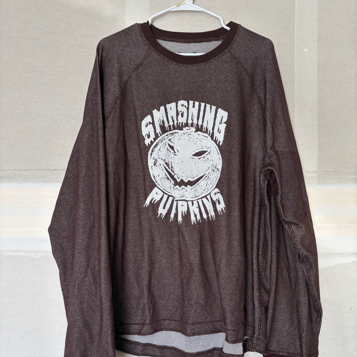 Smashing pumpkins maroon unisex thermal LAR/XL