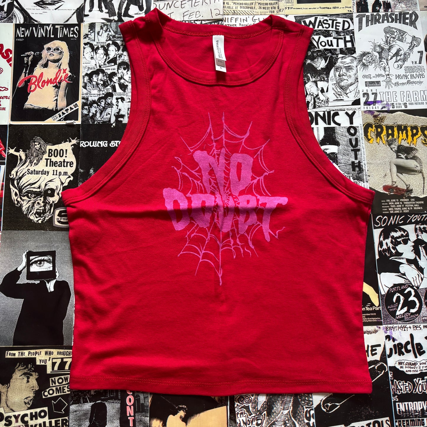 No doubt red/pink tank top LAR/XL
