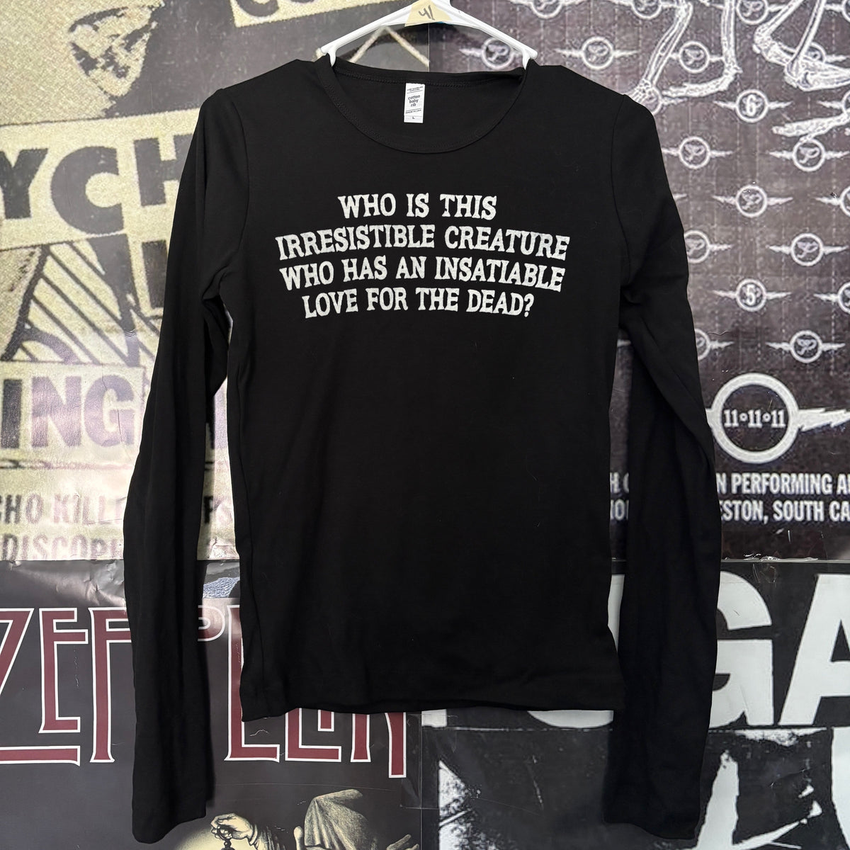 LIVING LYRICS black baby long sleeve