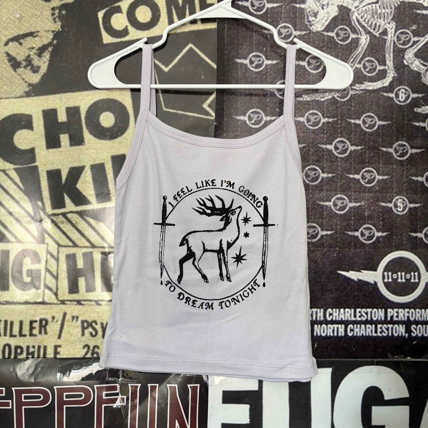 Twin peaks dreaming purple baby tank SM/MED