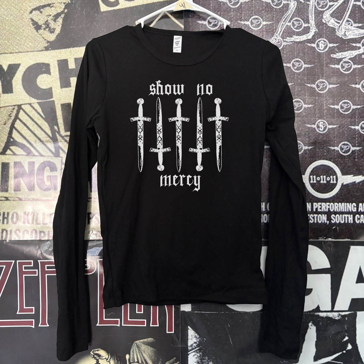 MERCY black baby long sleeve