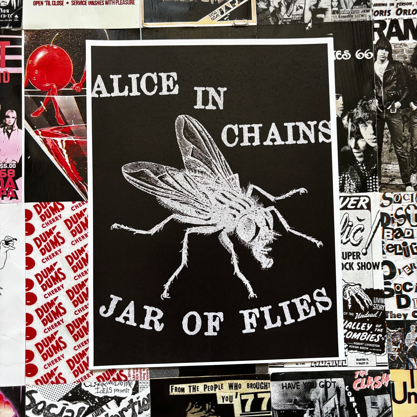 Alice In Chains fly poster