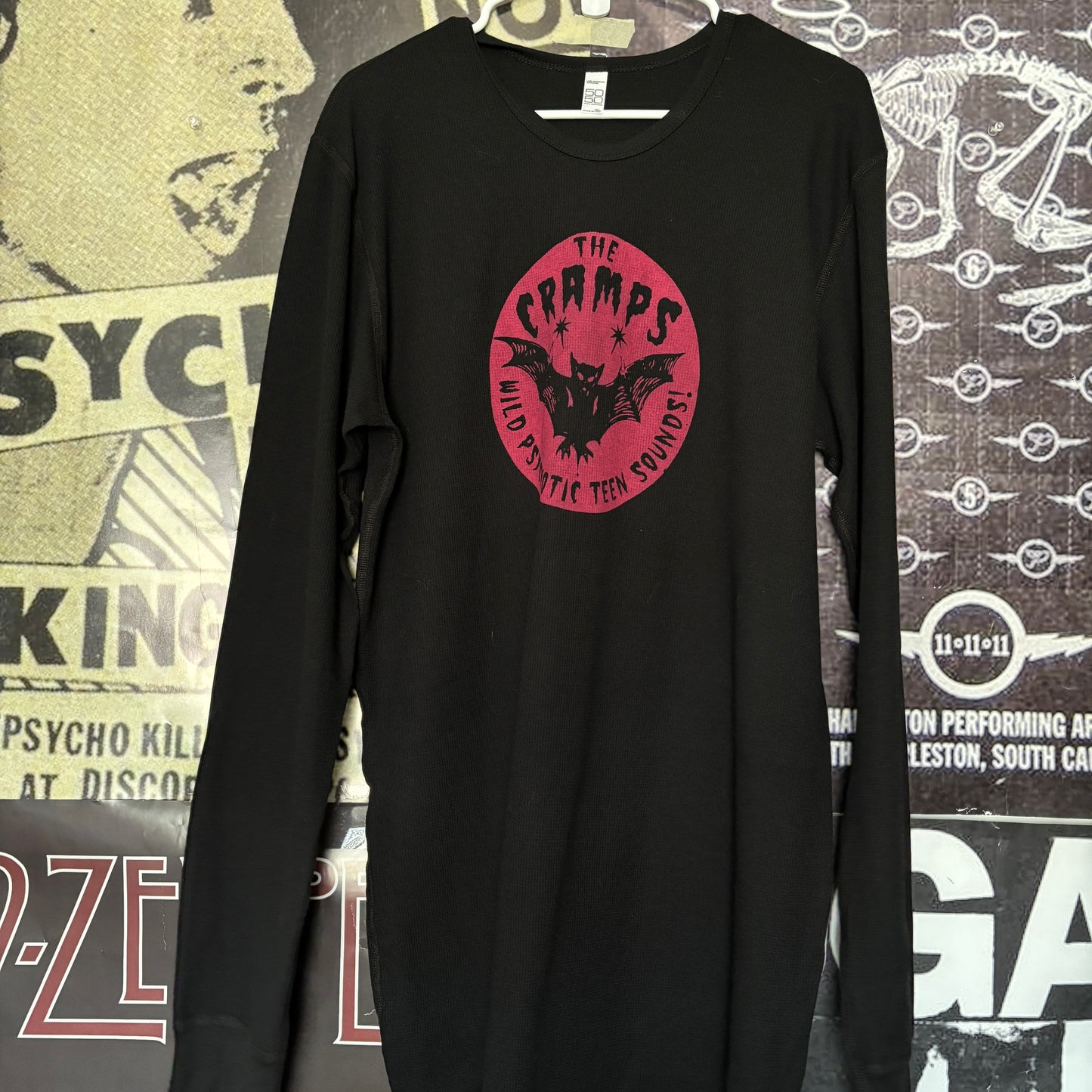 The cramps black/red thermal XL/XXL