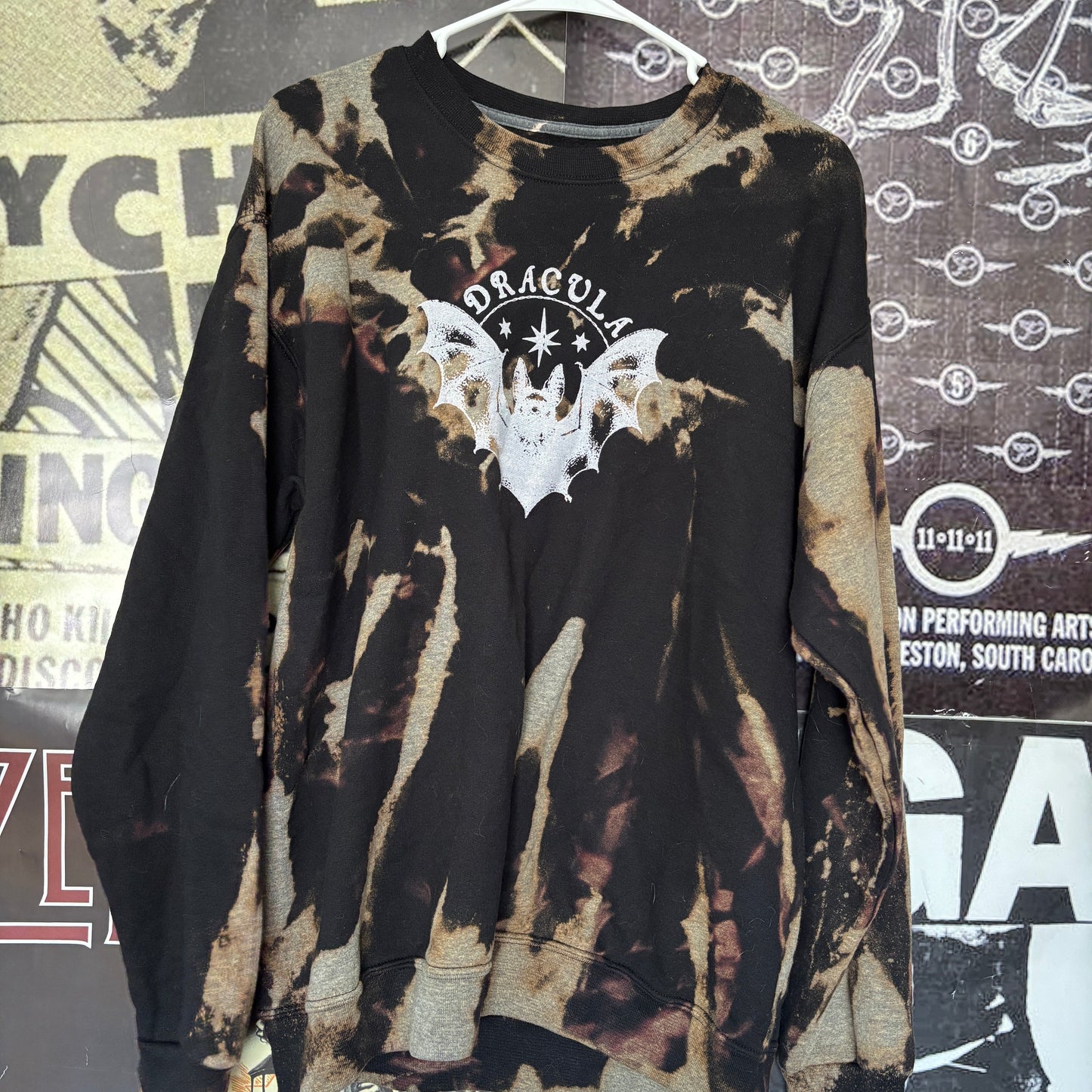 Dracula bleach sweatshirt SM/MED