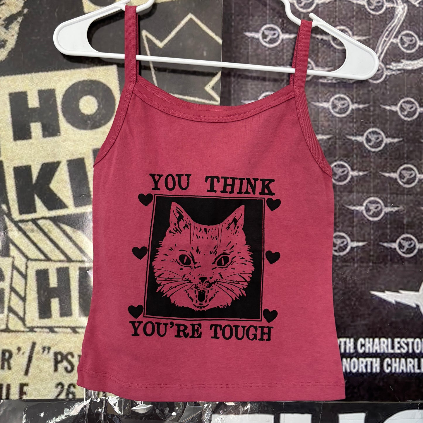 Tough cat red baby tank SM/MED
