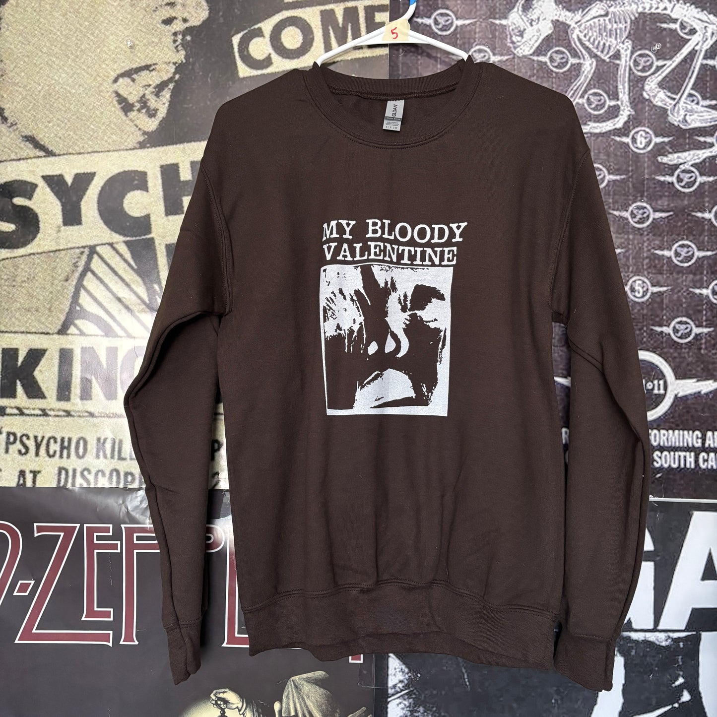 My bloody valentine brown sweatshirt SM/MED