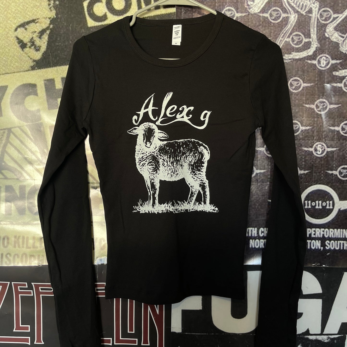 Alex g black baby long sleeve