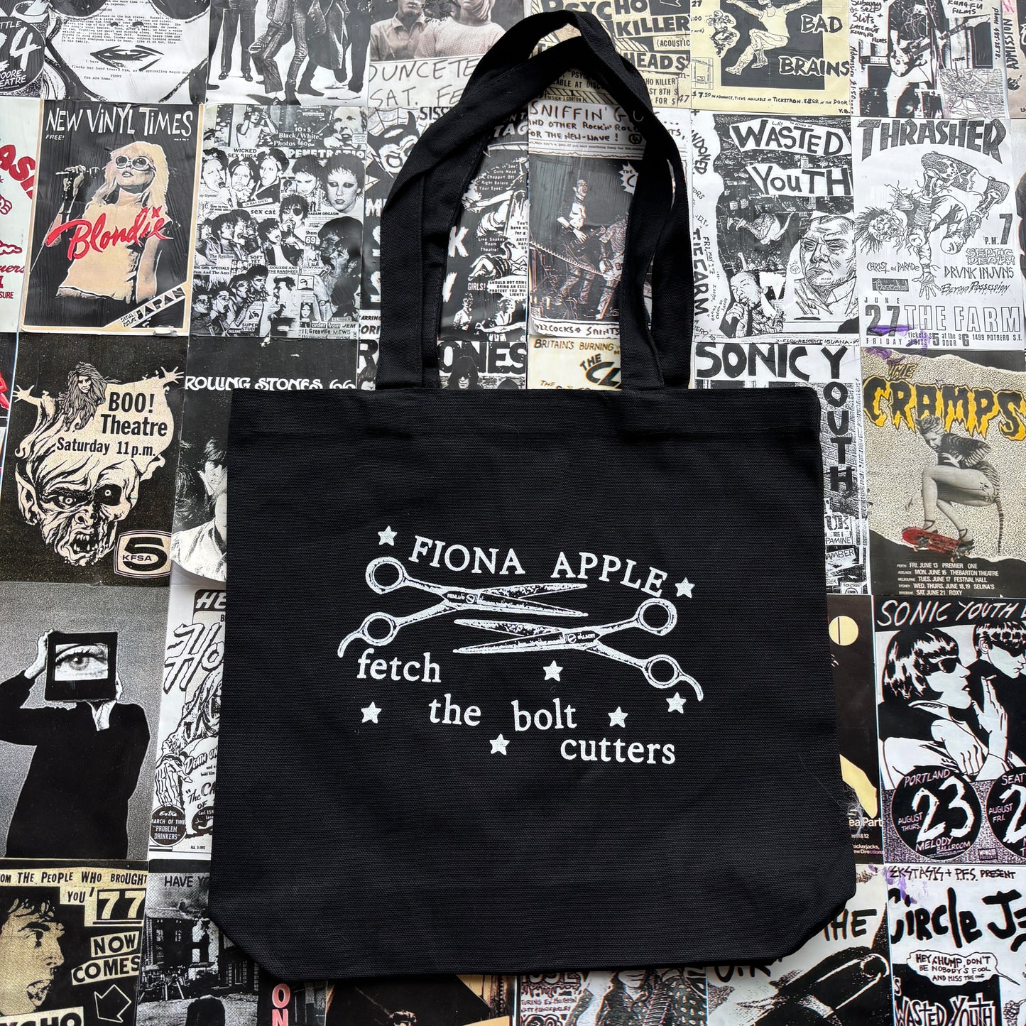 Fiona Apple black tote bag
