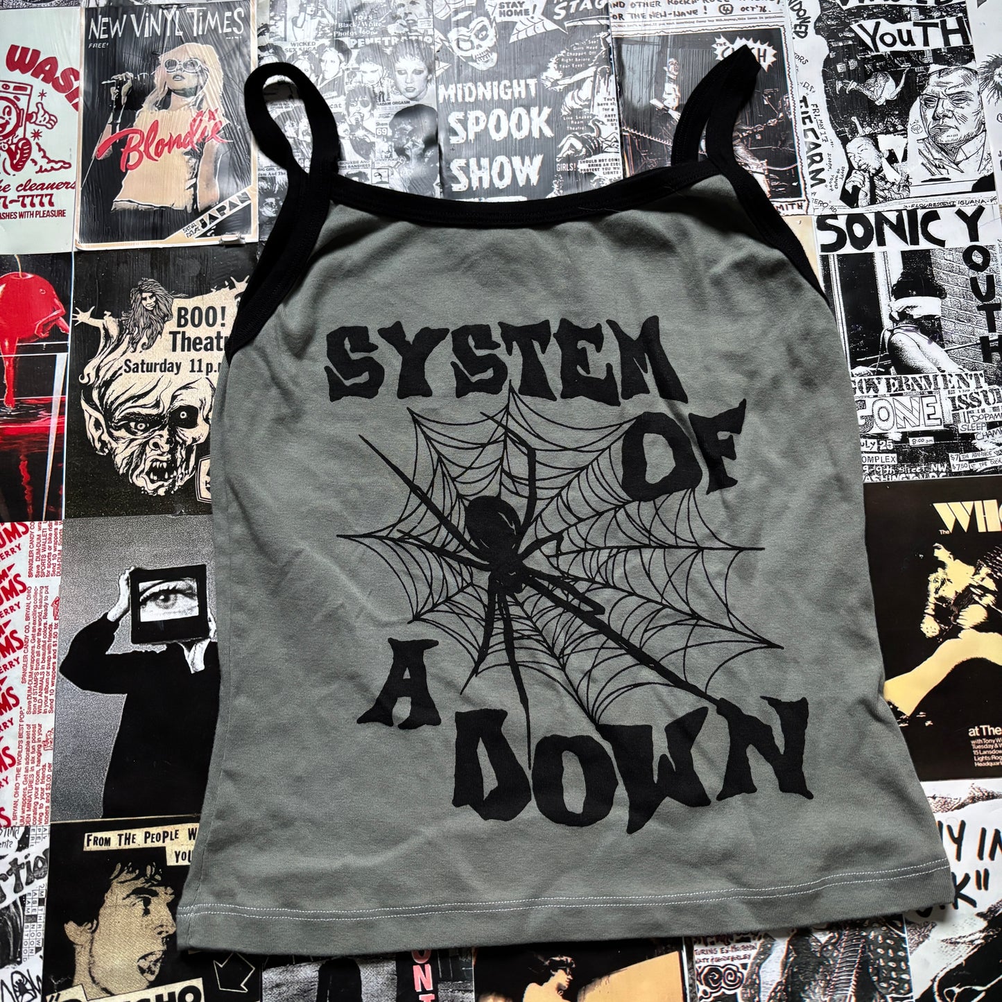 System down olive/black tank LAR