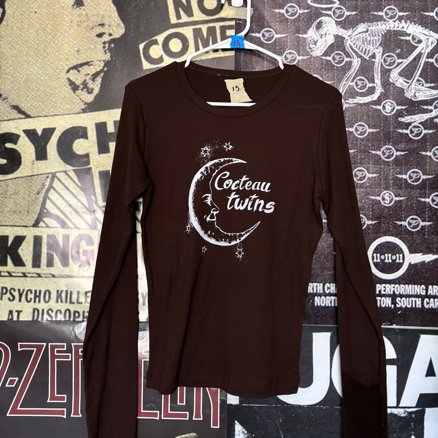 Cocteau twins brown baby long sleeve LAR/XL