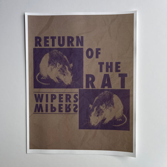 Return of the rat poster