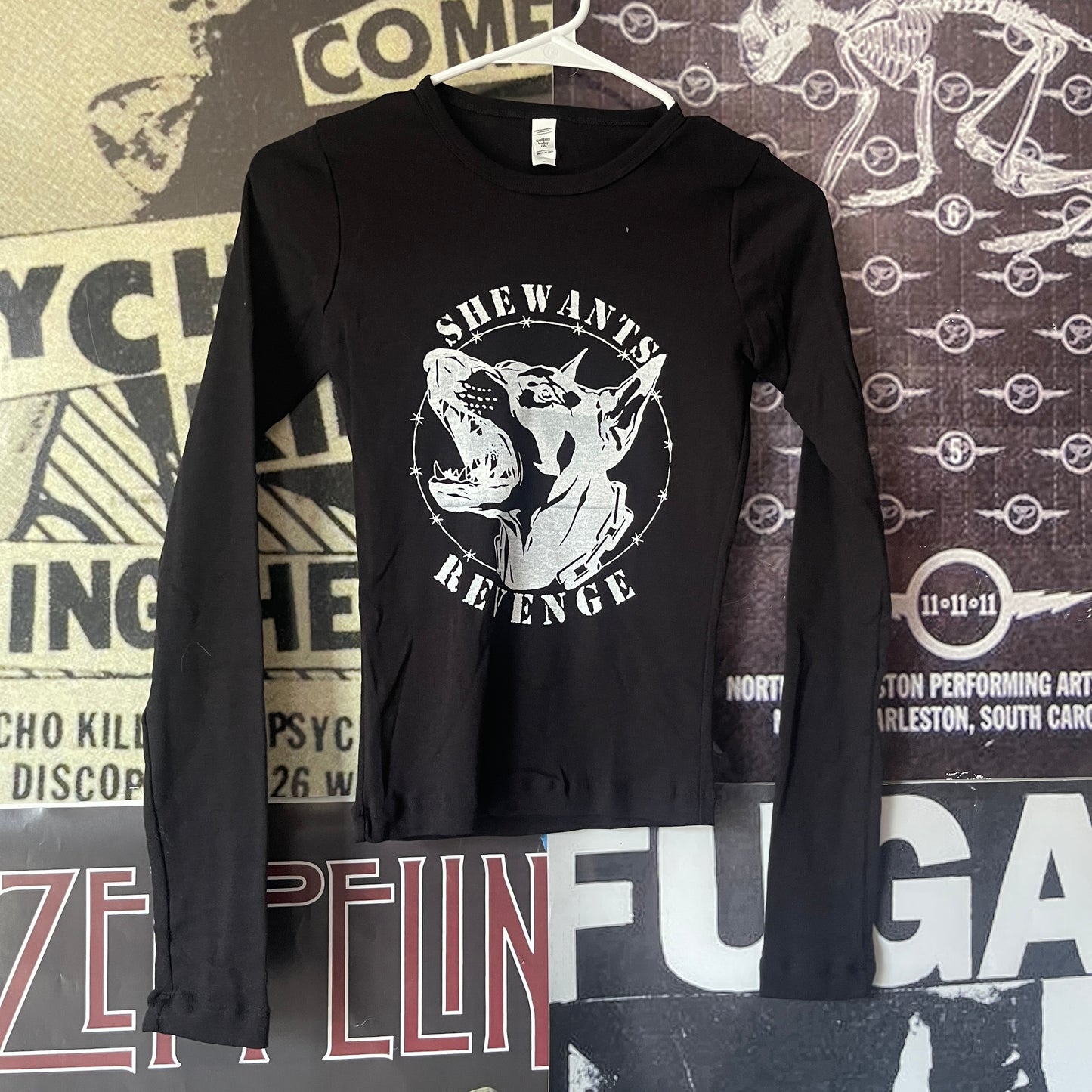 She wants revenge black baby long sleeve