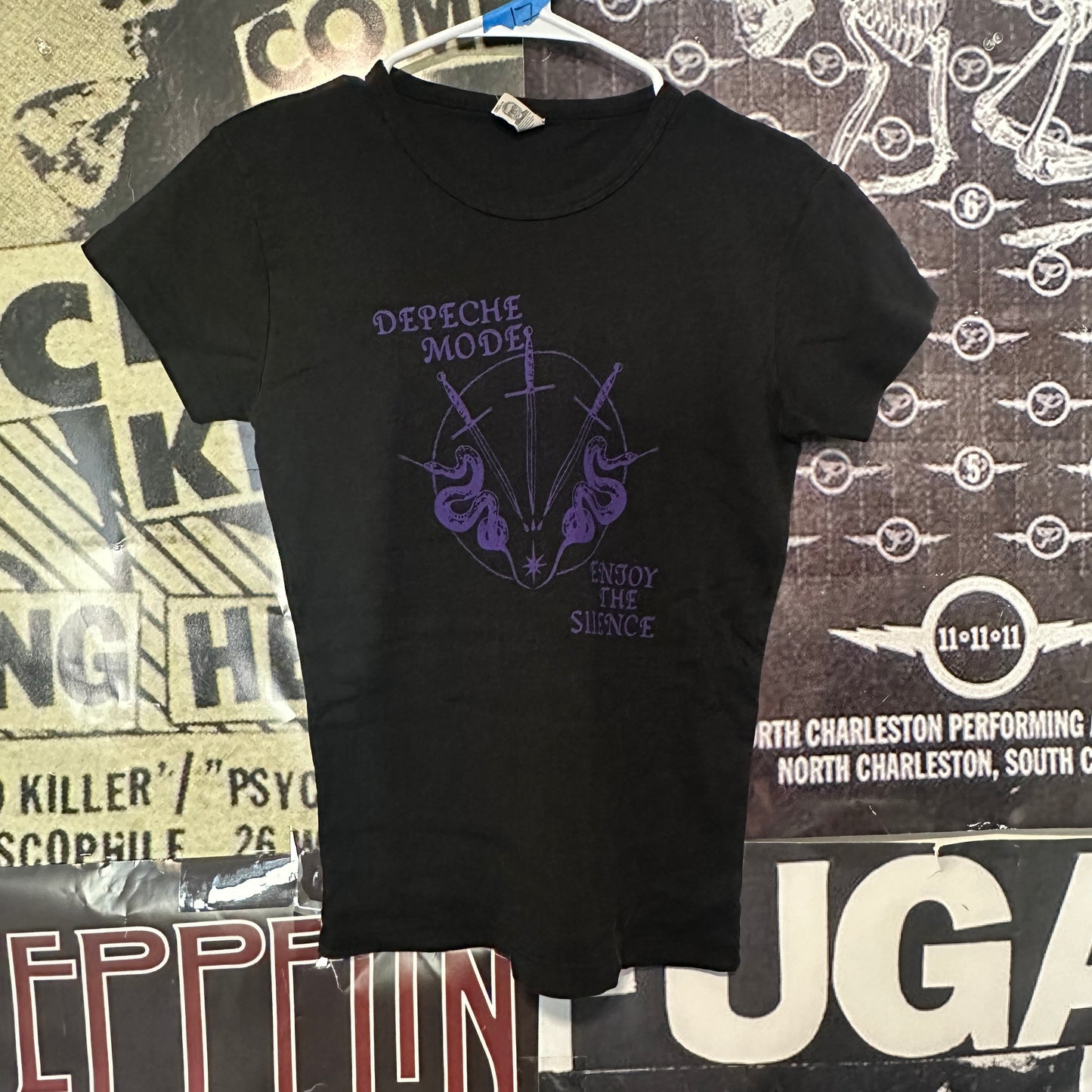 DEPECHE MODE black/purple baby doll tee (preorder)