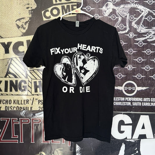 fix your hearts black boyfriend tee