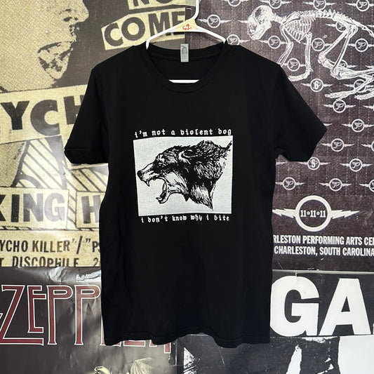 violent dog black boyfriend tee