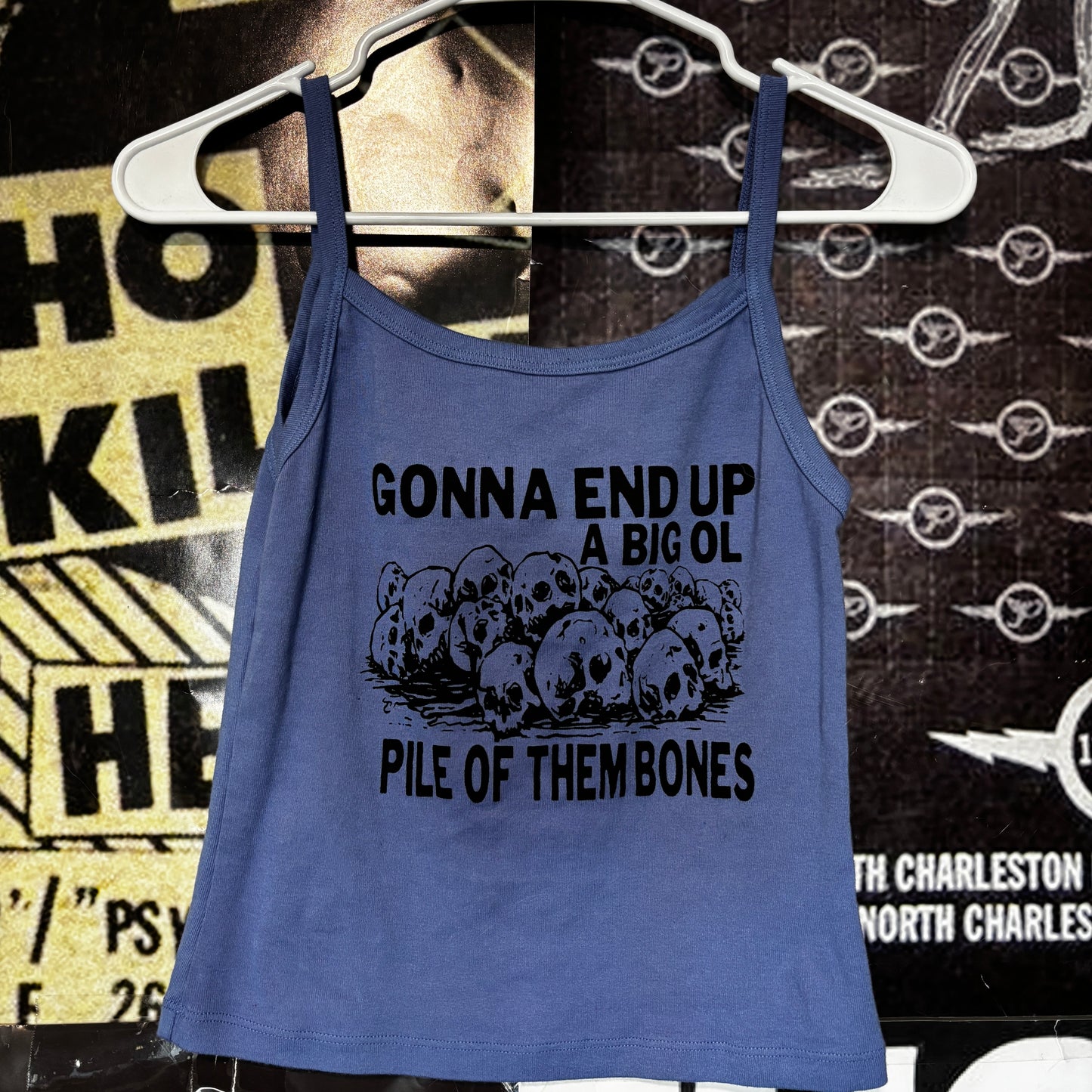 them bones blue baby tank