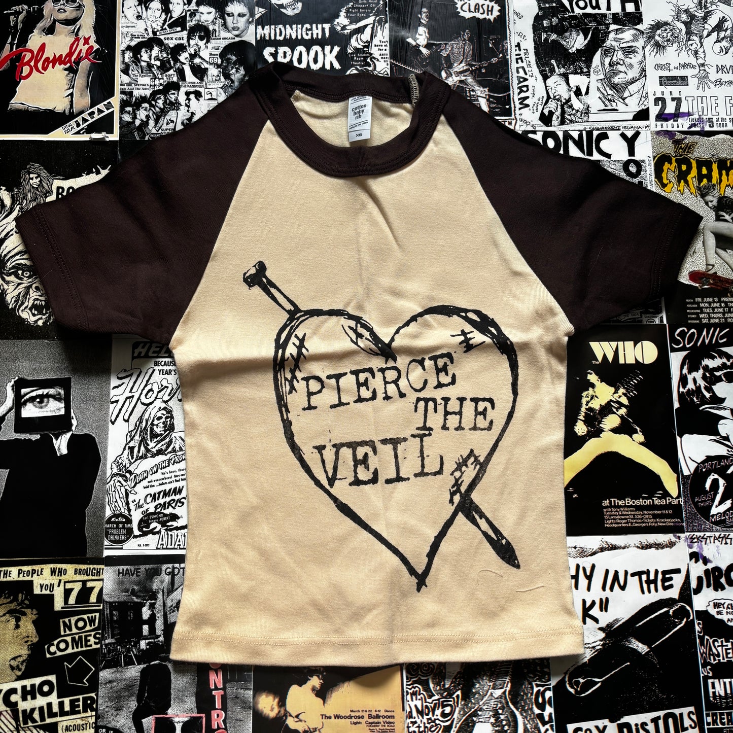 PIERCE BROWN RAGLAN XS