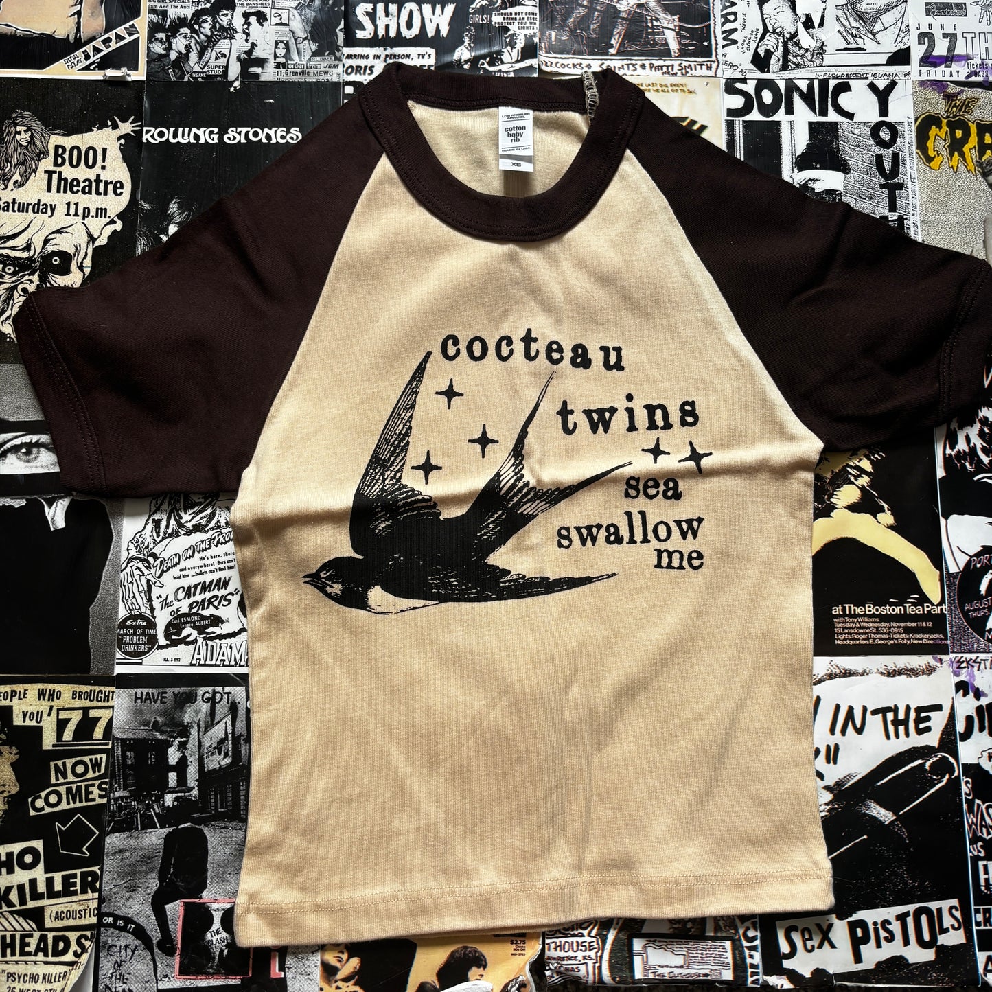 COCTEAU BROWN RAGLAN XS