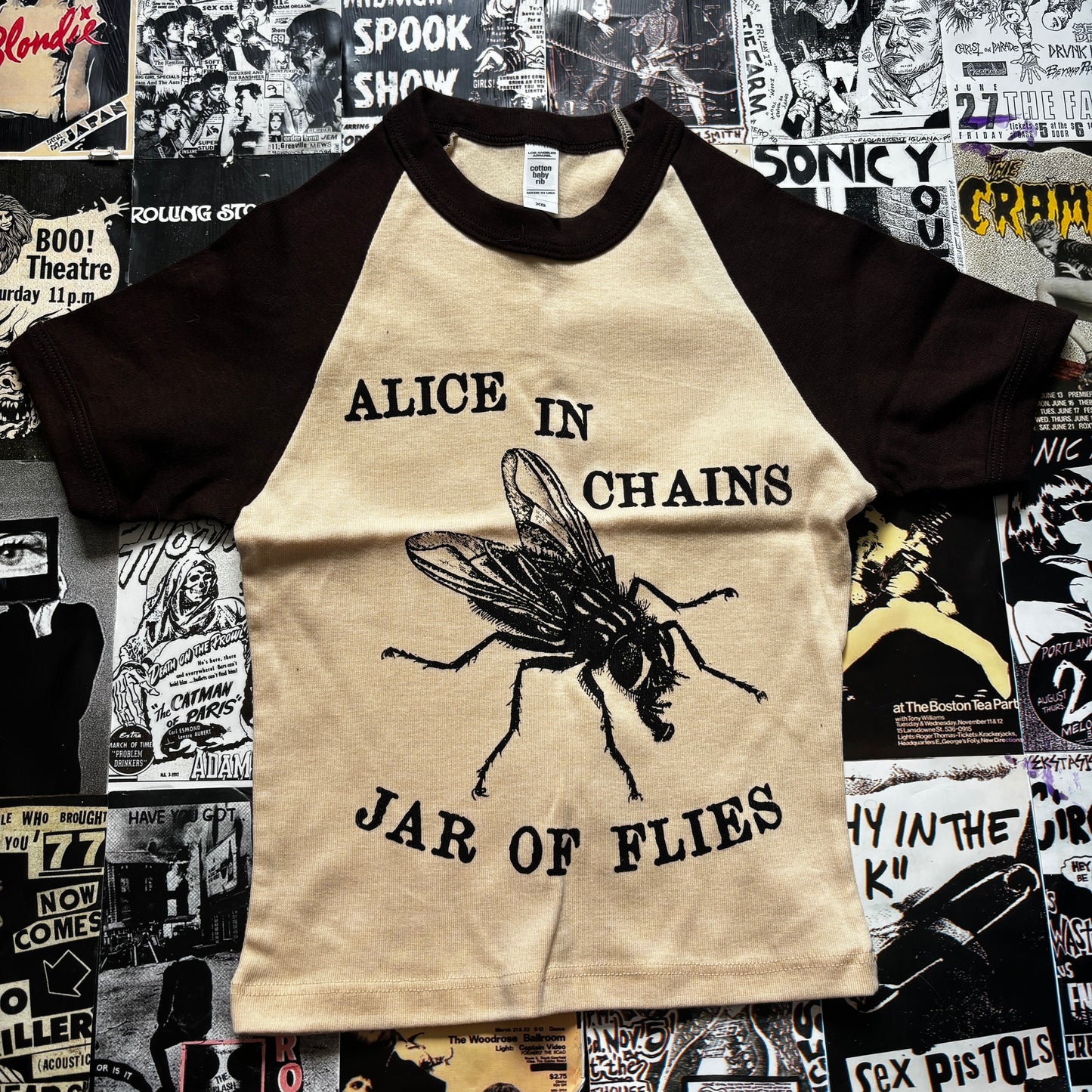 ALICE FLY BROWN RAGLAN XS