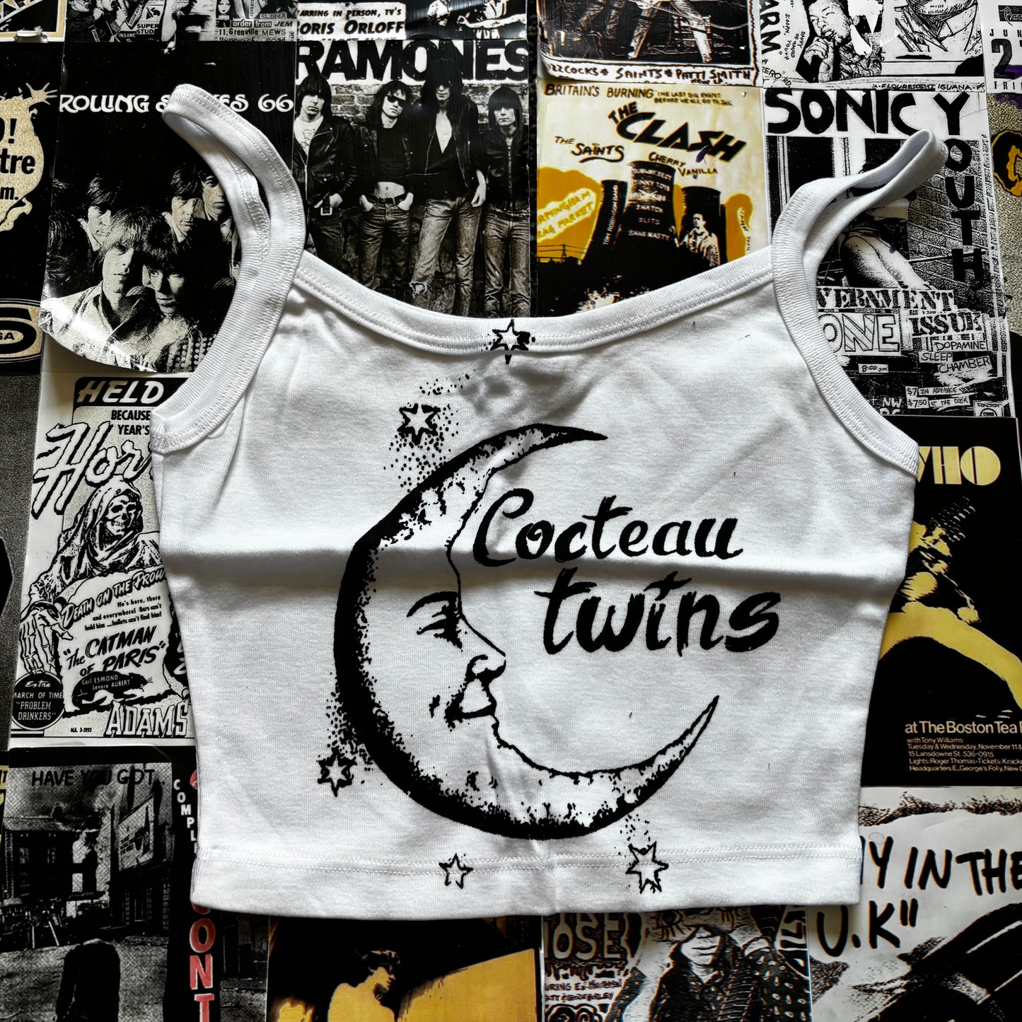 COCTEAU WHITE CROP TANK MEDIUM