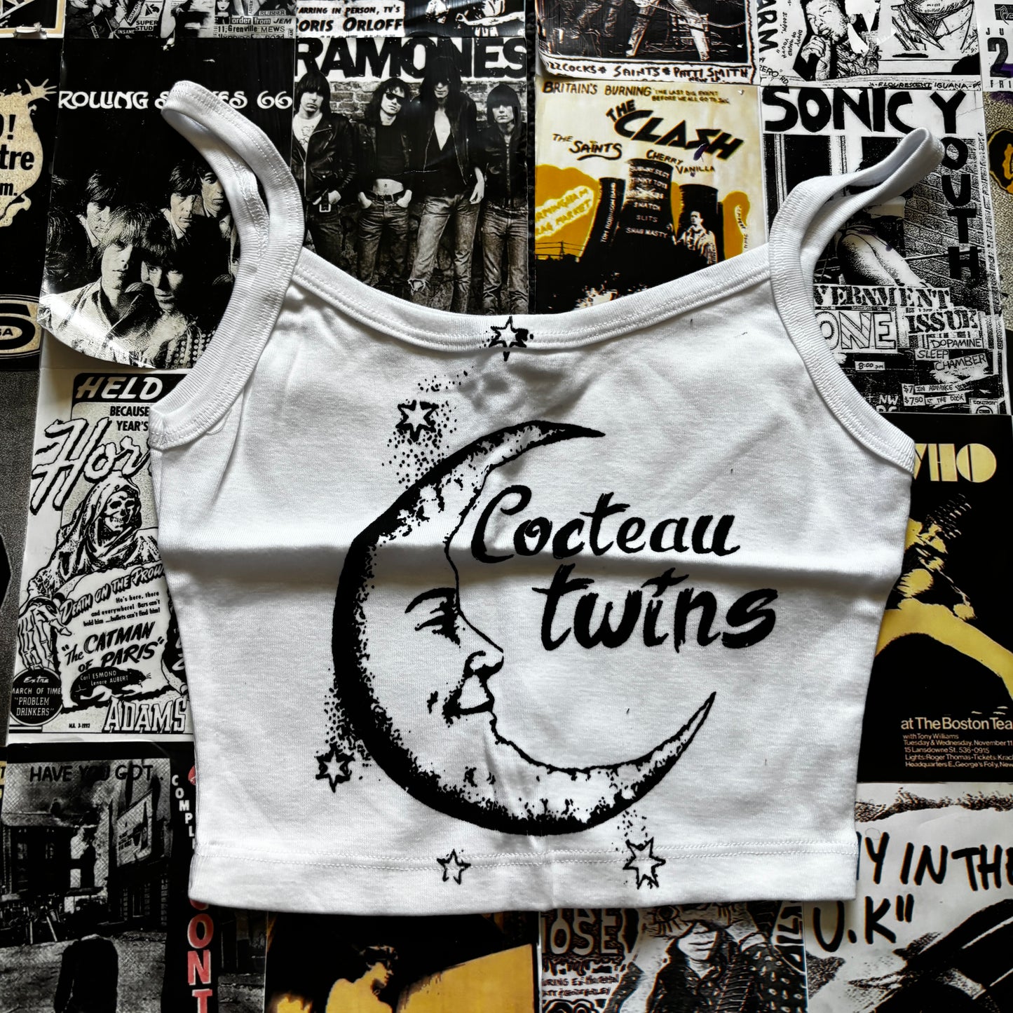 COCTEAU WHITE CROP TANK MEDIUM