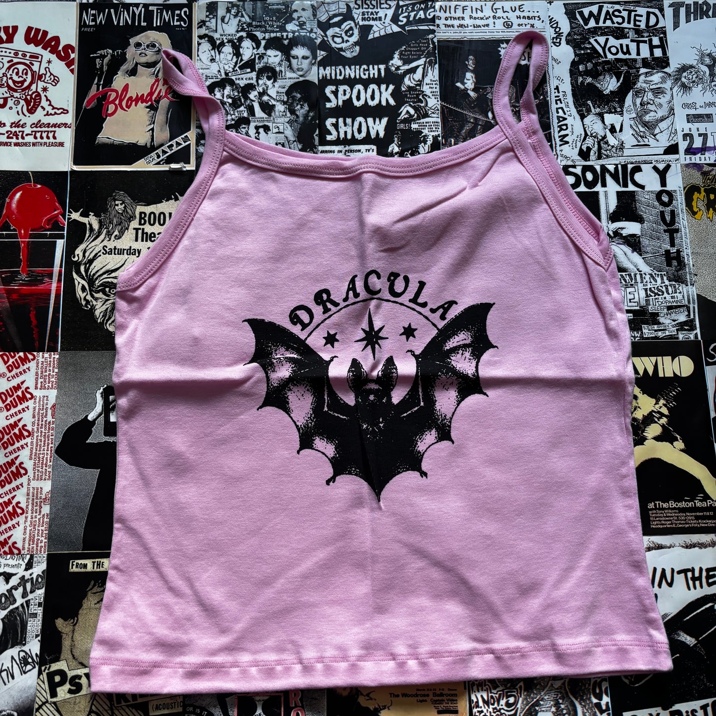 DRACULA PINK TANK LARGE/XL
