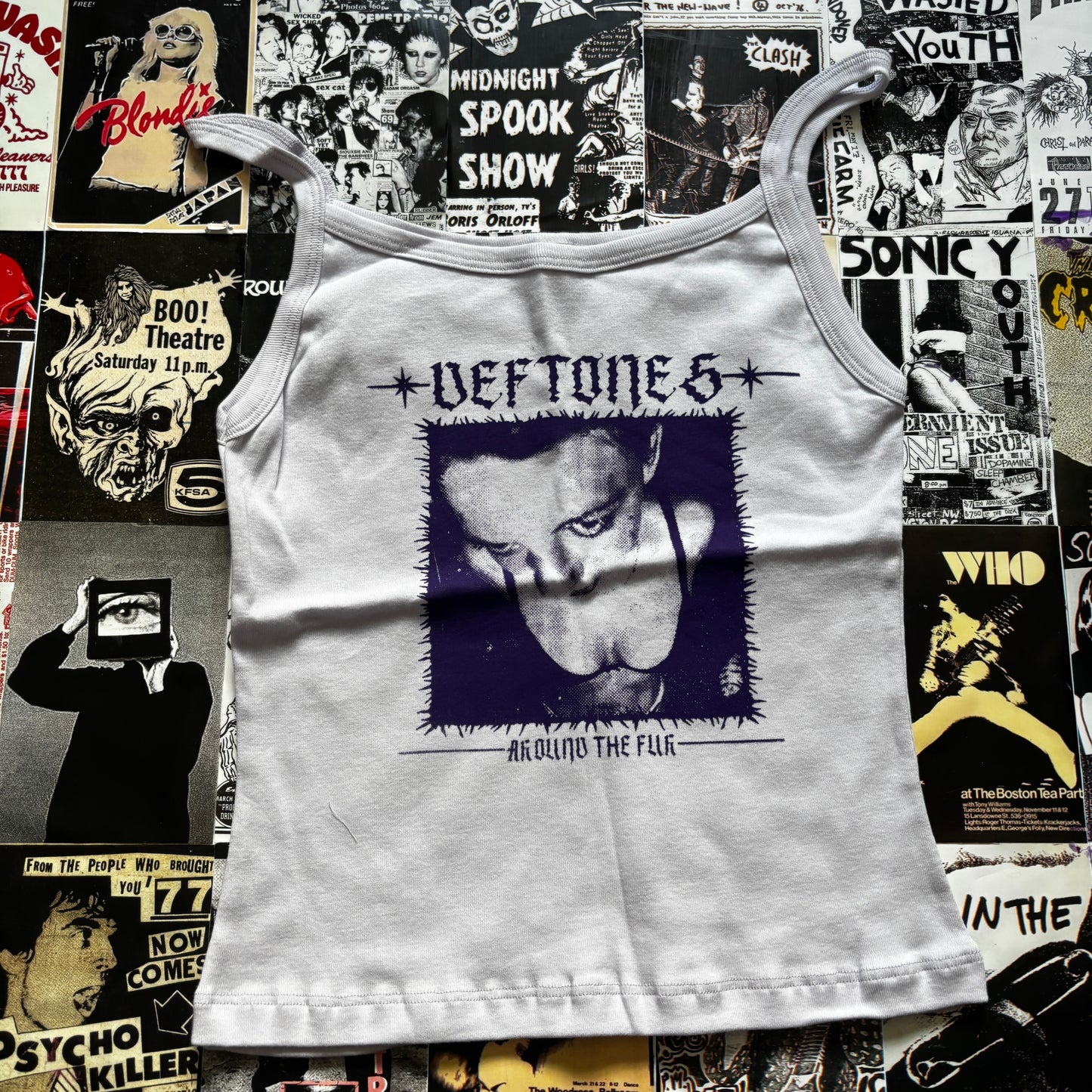 DEFTONES PURPLE TANK MEDIUM